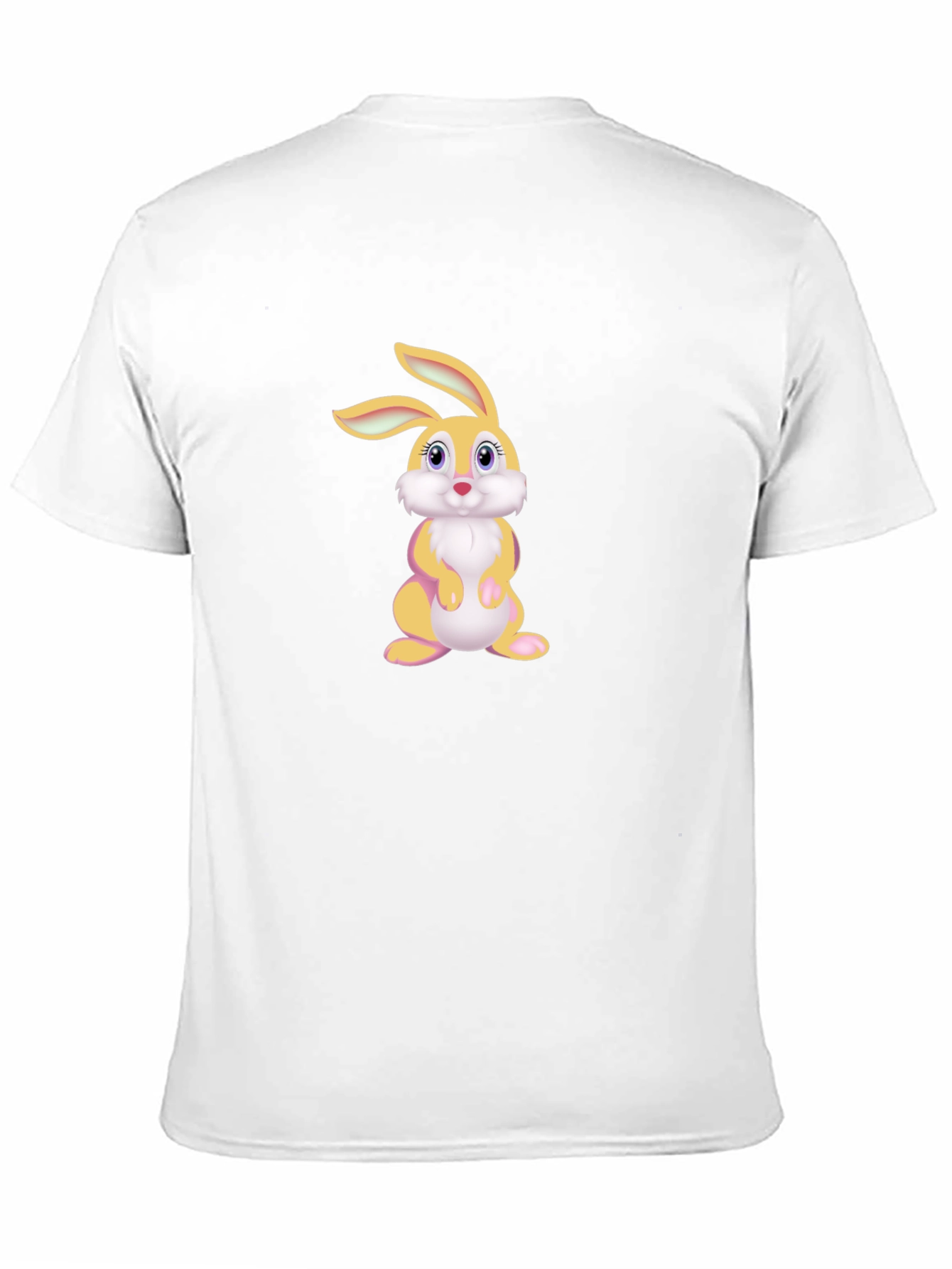 Cute Cartoon Bunny Graphic T-Shirt