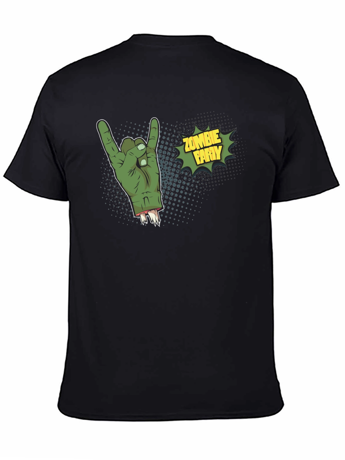 Zombie Party Rock On Graphic T-Shirt