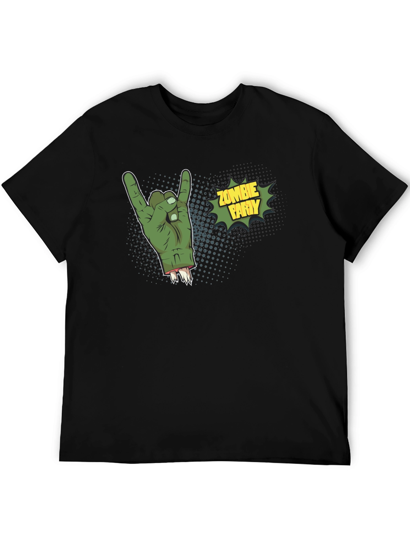 Zombie Party Rock On Graphic T-Shirt