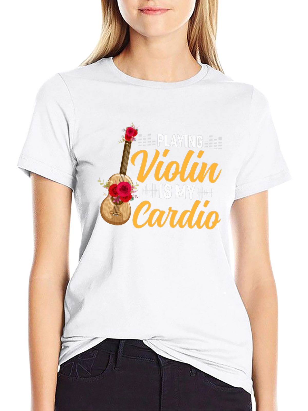Violin is My Cardio T-Shirt