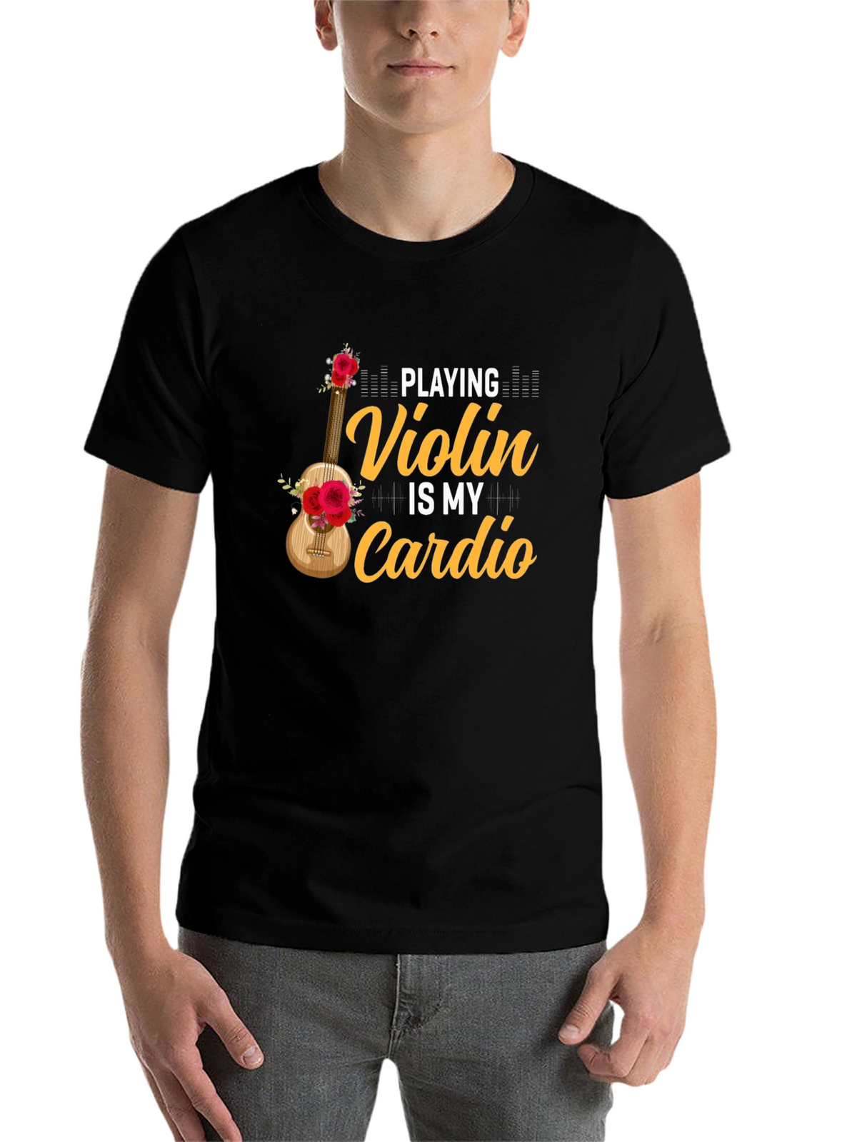 Violin is My Cardio T-Shirt
