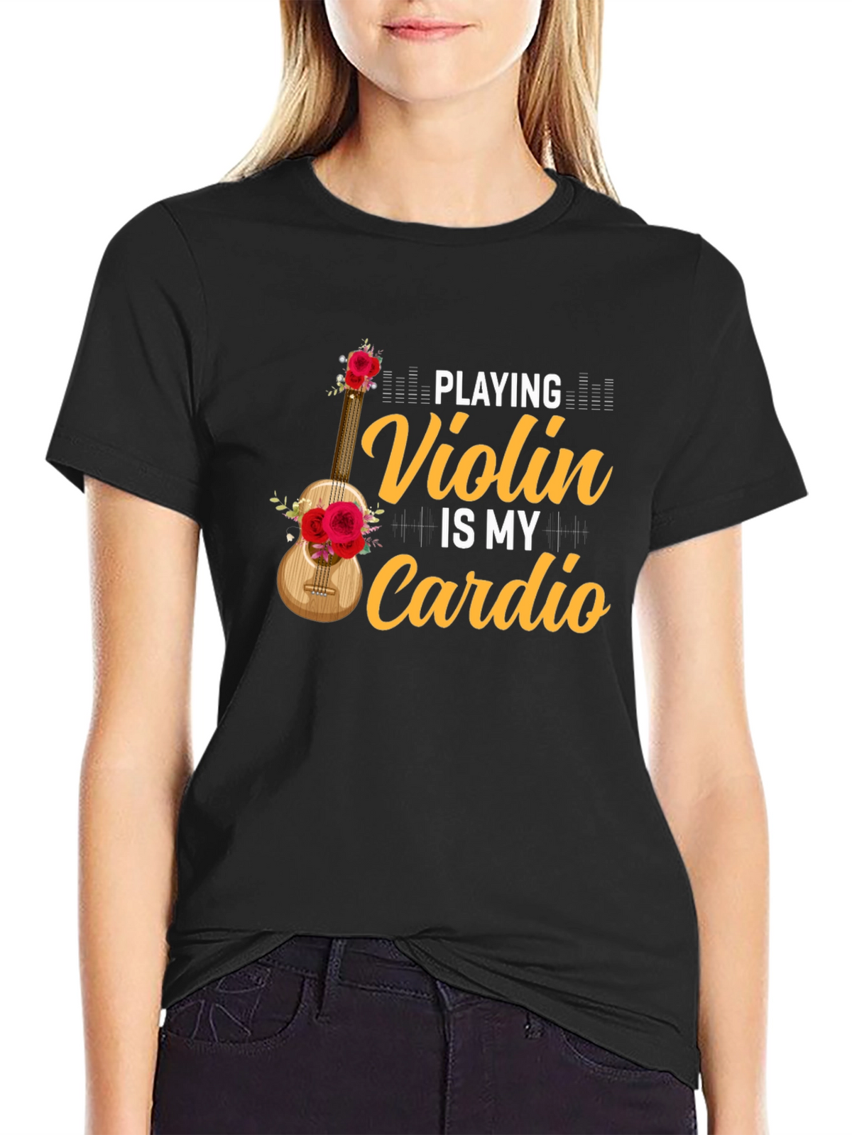 Violin is My Cardio T-Shirt
