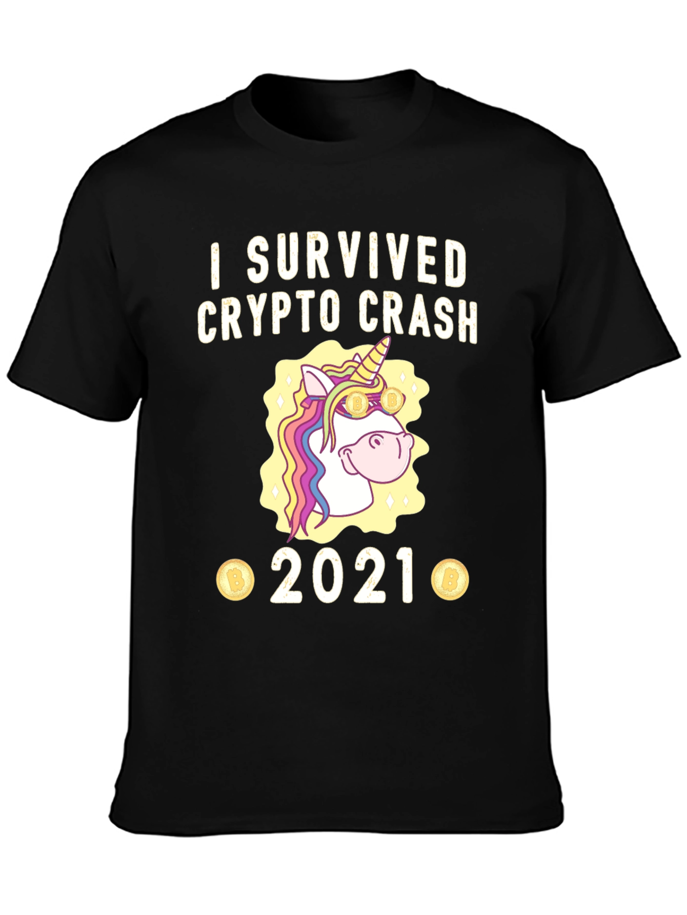 I Survived Crypto Crash 2021 T-Shirt