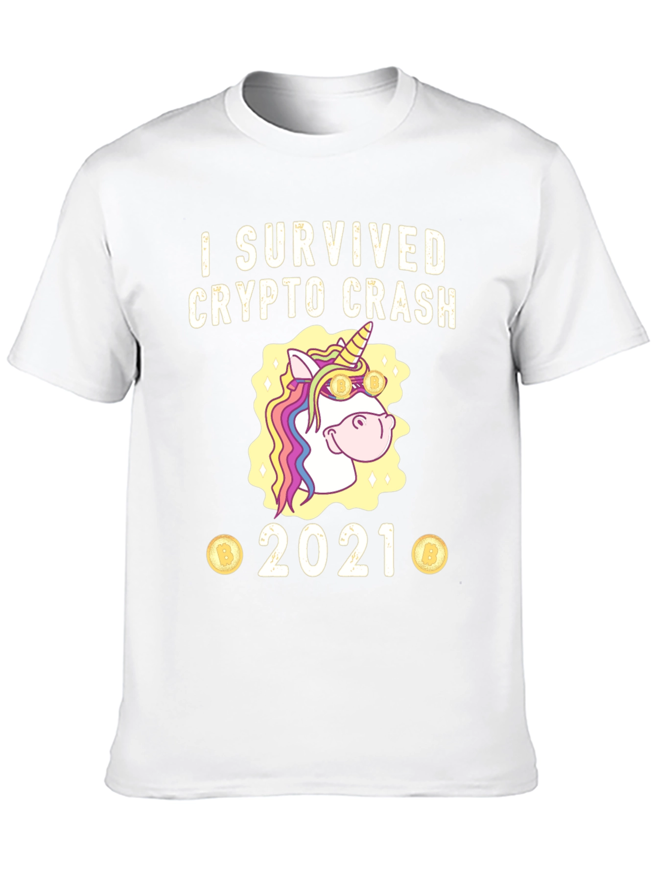 I Survived Crypto Crash 2021 T-Shirt