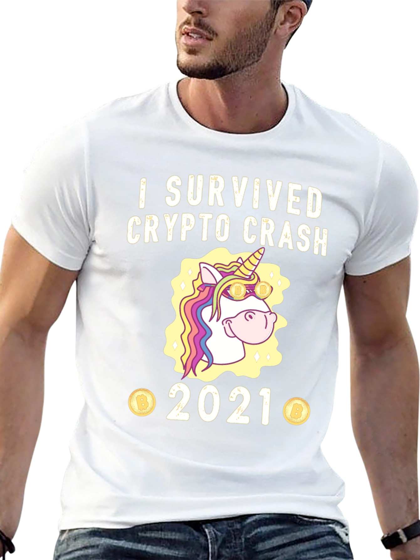 I Survived Crypto Crash 2021 T-Shirt