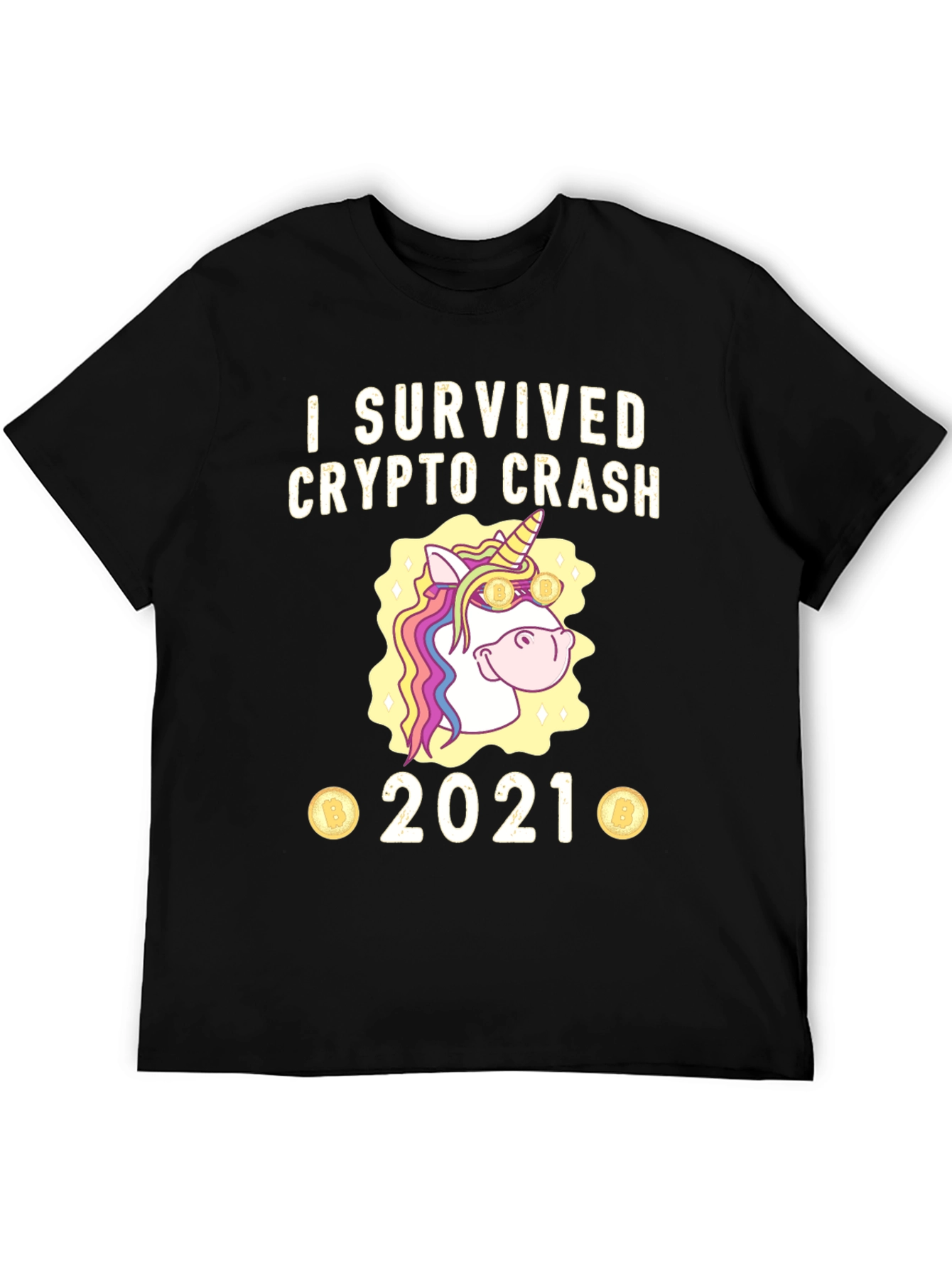 I Survived Crypto Crash 2021 T-Shirt