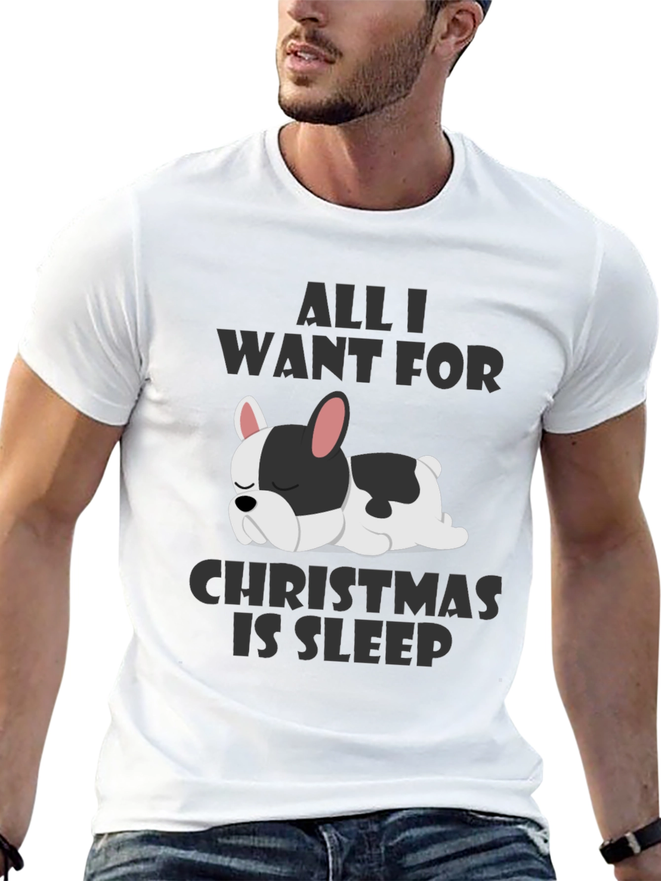 All I Want For Christmas Is Sleep T-Shirt