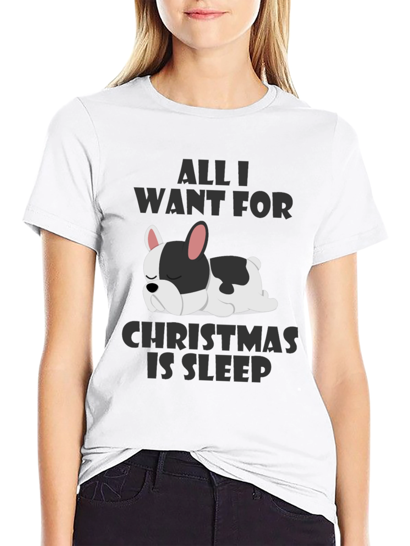 All I Want For Christmas Is Sleep T-Shirt
