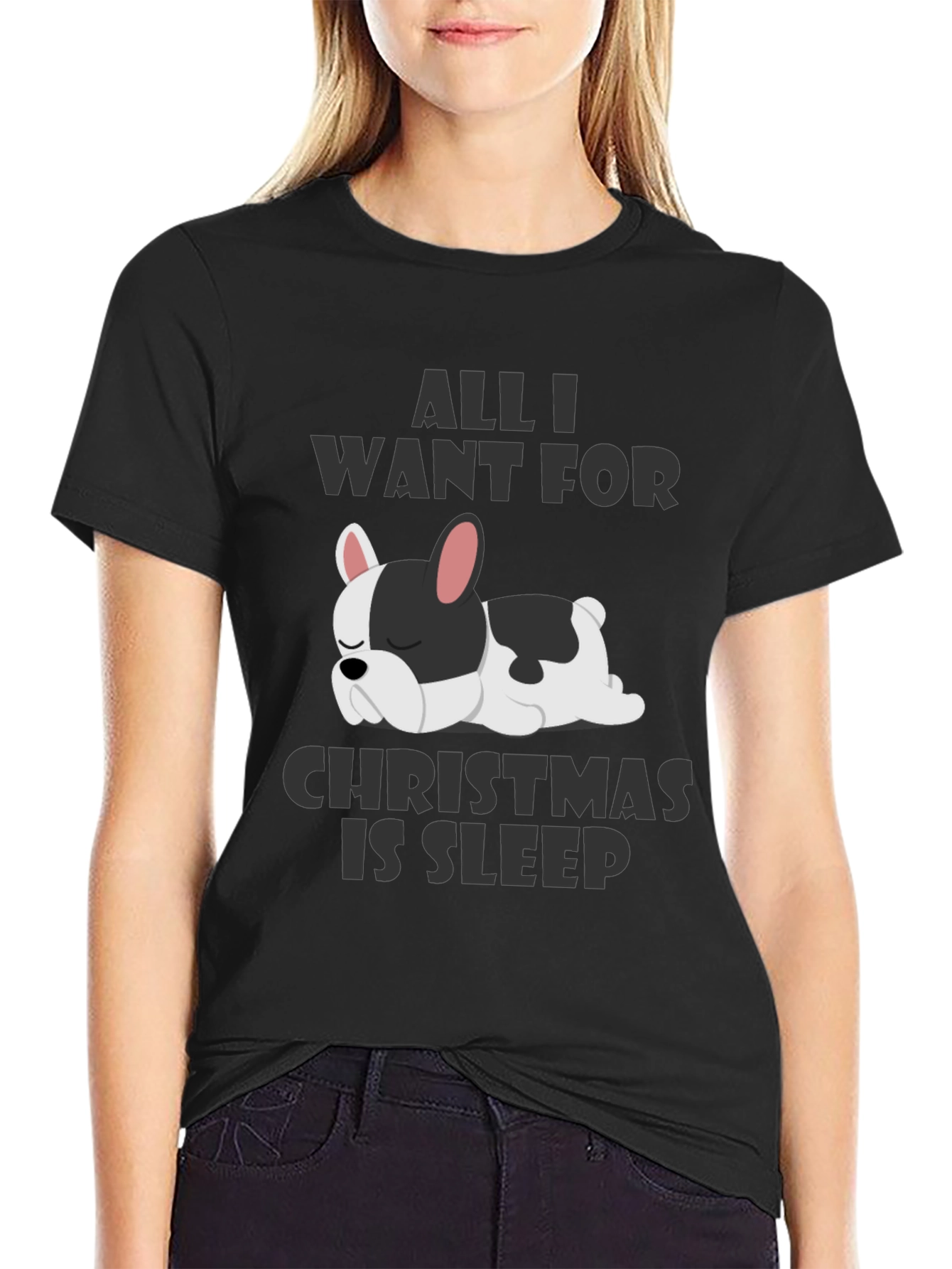 All I Want For Christmas Is Sleep T-Shirt