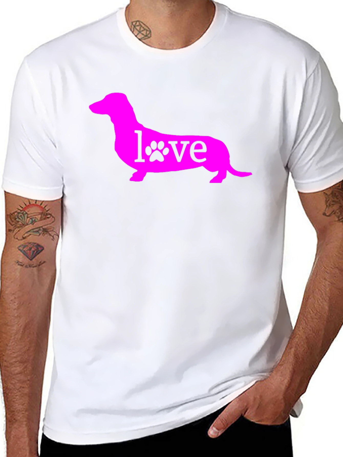 Dachshund Love T-Shirt - Dog Lover Tee