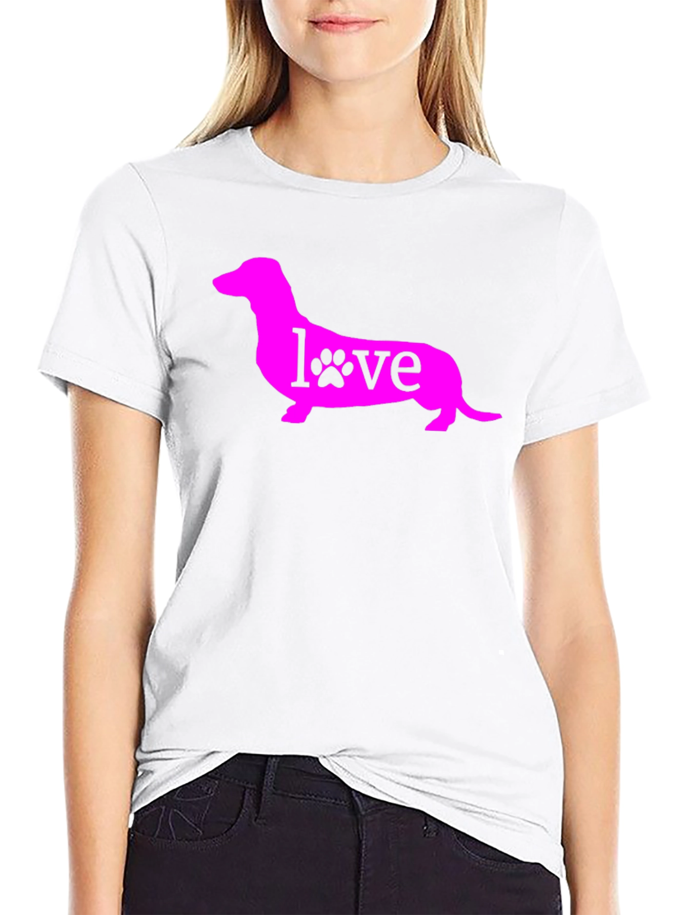 Dachshund Love T-Shirt - Dog Lover Tee
