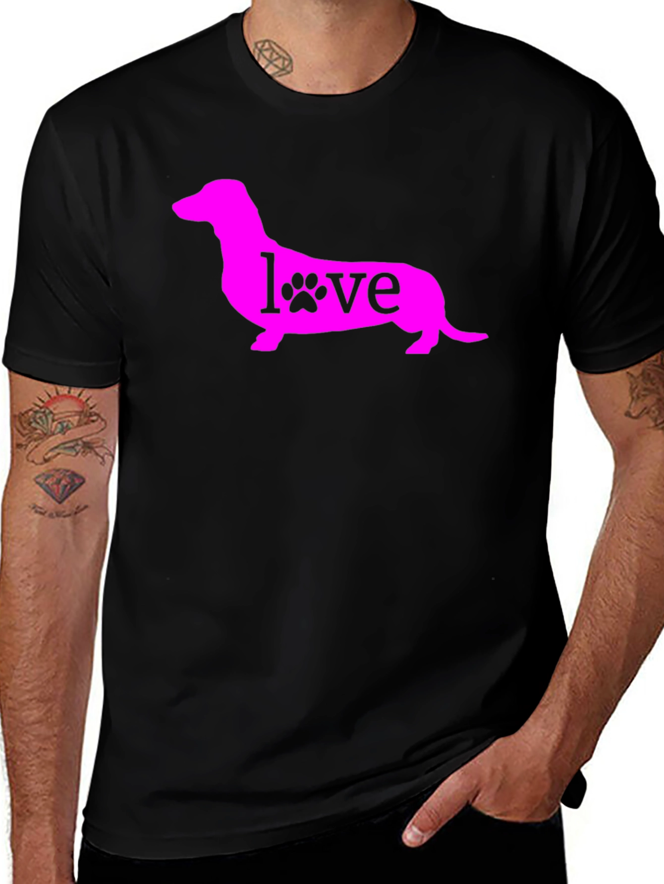 Dachshund Love T-Shirt - Dog Lover Tee