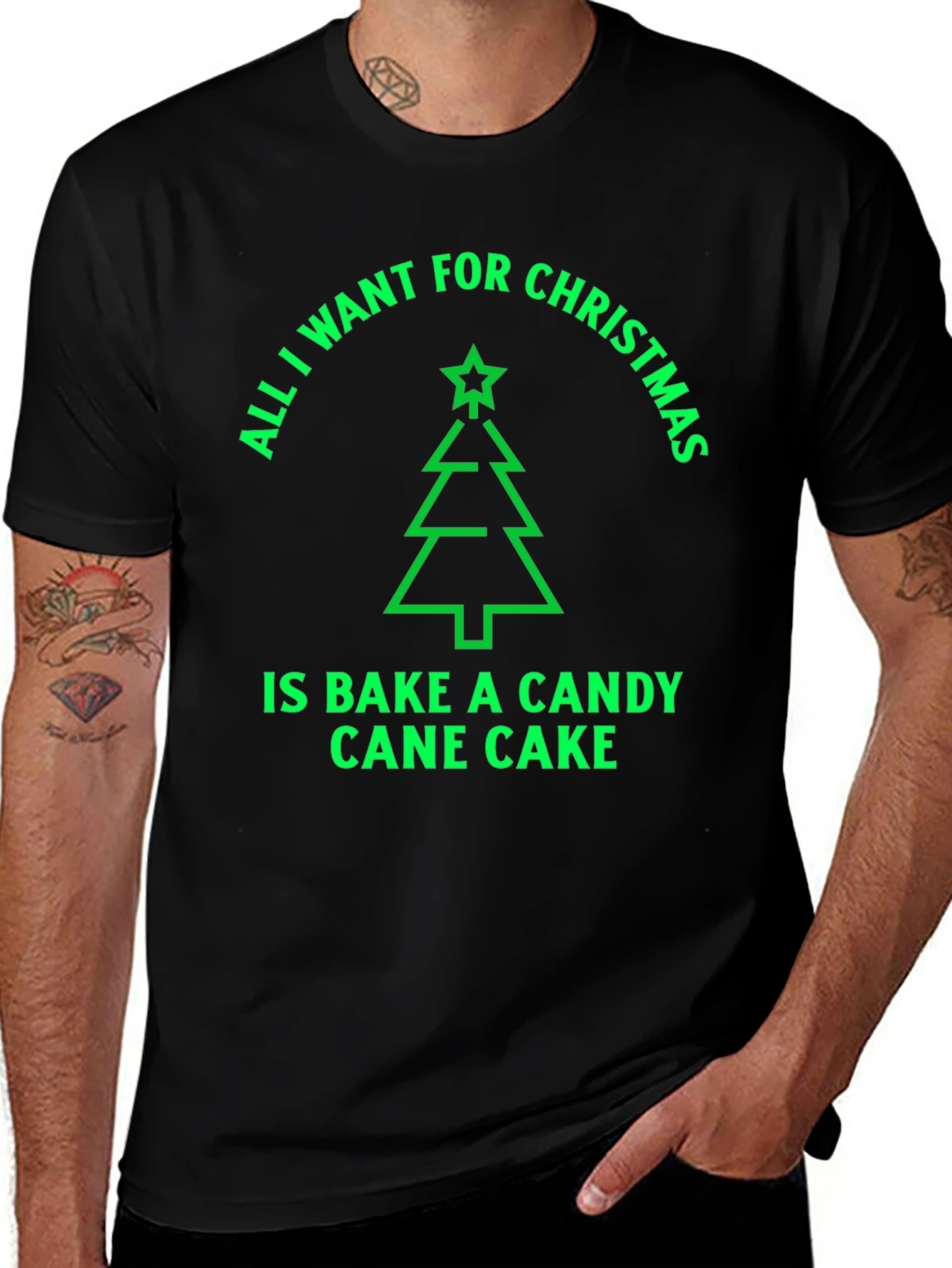 Christmas Candy Cake T-Shirt