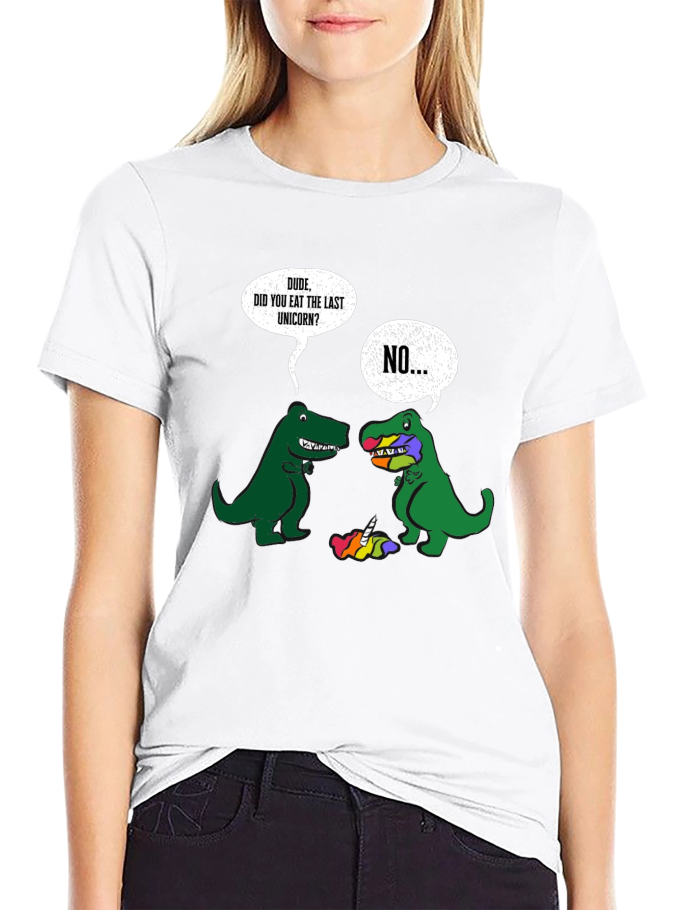 Dinosaur Unicorn T-Shirt: Last Unicorn?