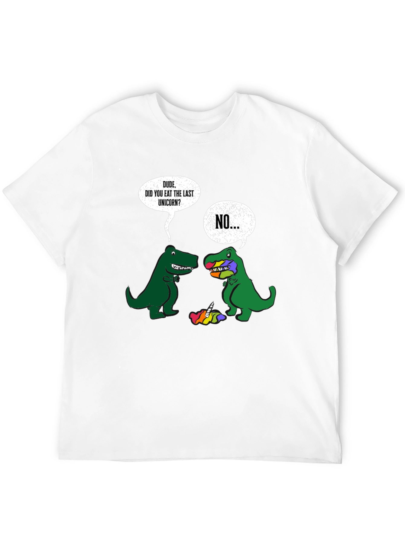Dinosaur Unicorn T-Shirt: Last Unicorn?