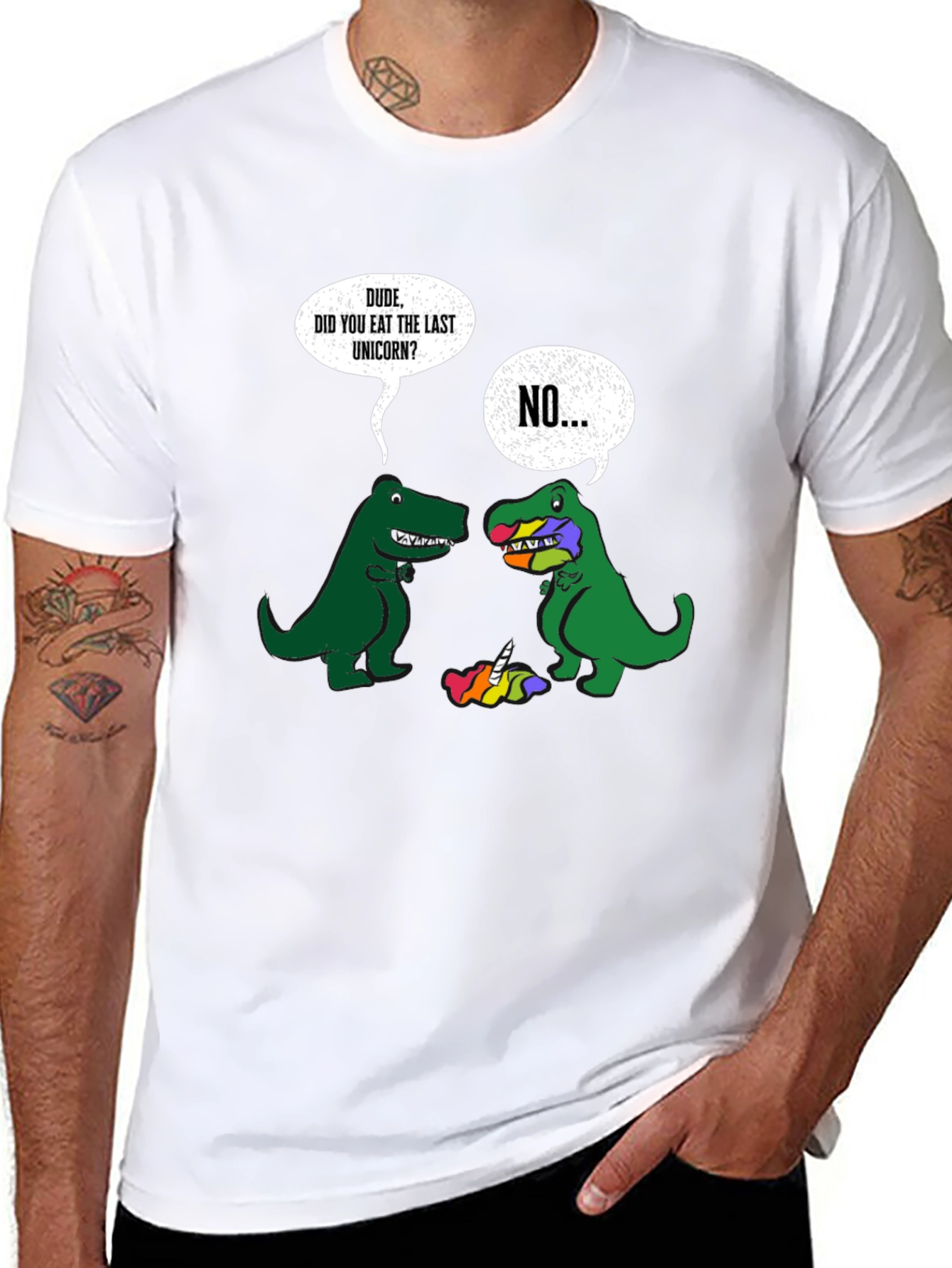 Dinosaur Unicorn T-Shirt: Last Unicorn?