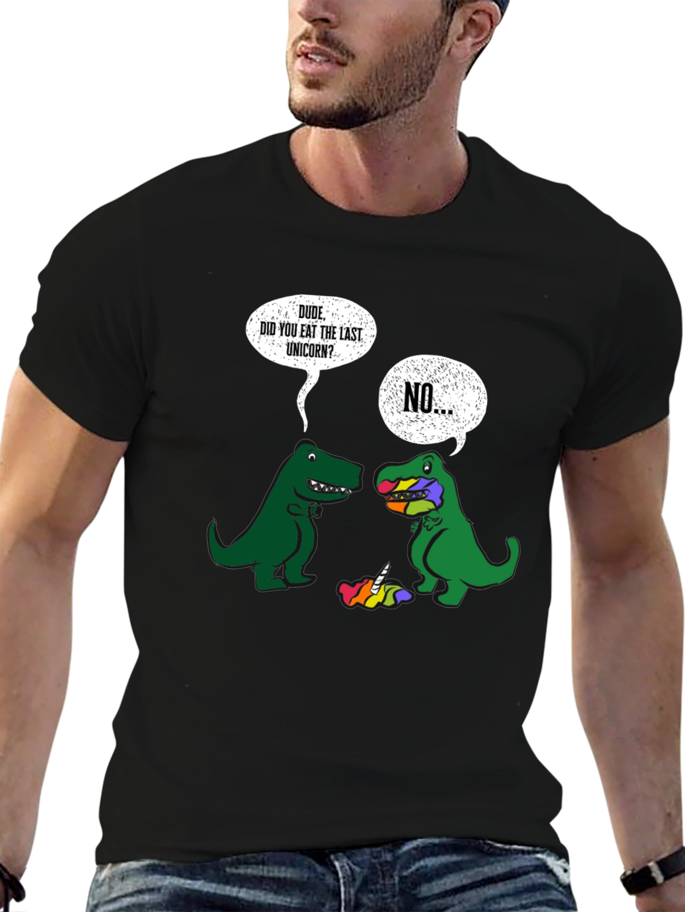 Dinosaur Unicorn T-Shirt: Last Unicorn?