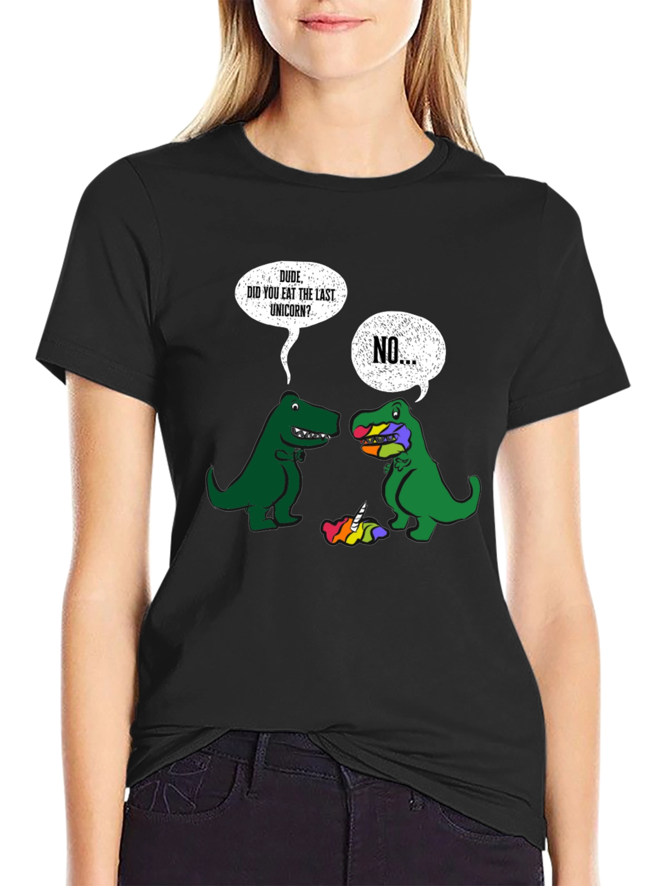Dinosaur Unicorn T-Shirt: Last Unicorn?