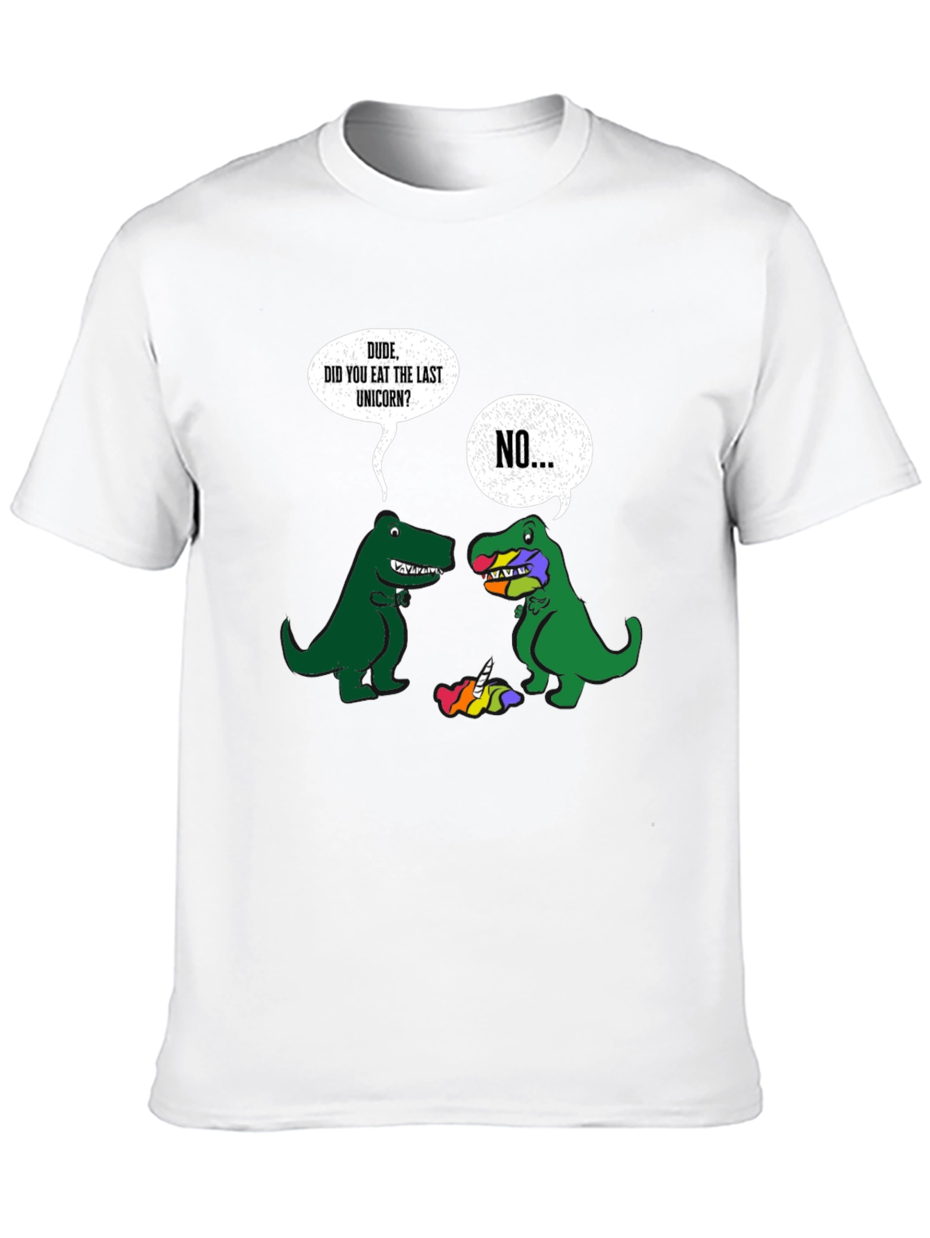 Dinosaur Unicorn T-Shirt: Last Unicorn?
