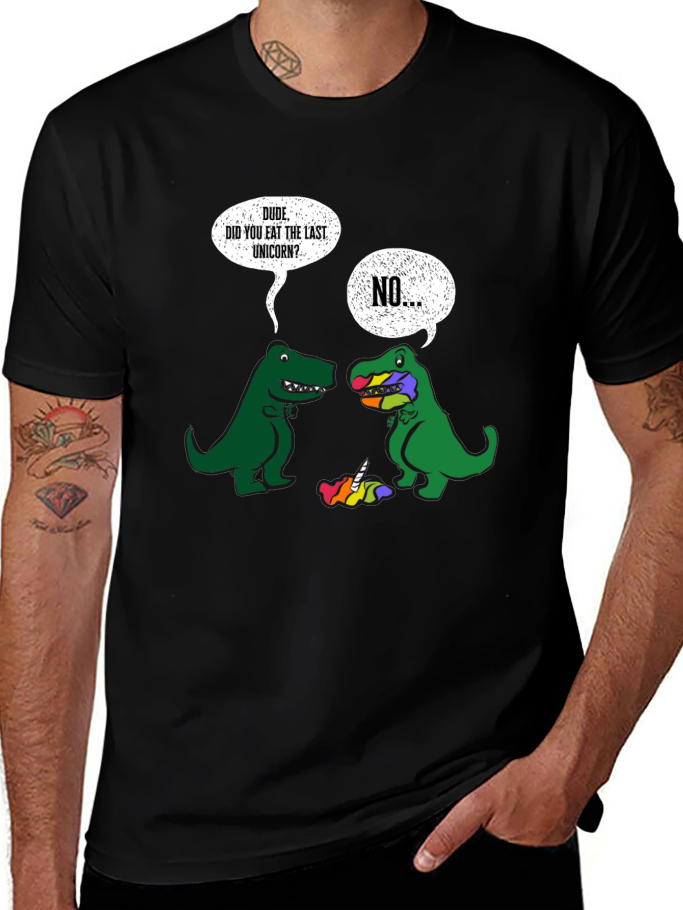 Dinosaur Unicorn T-Shirt: Last Unicorn?