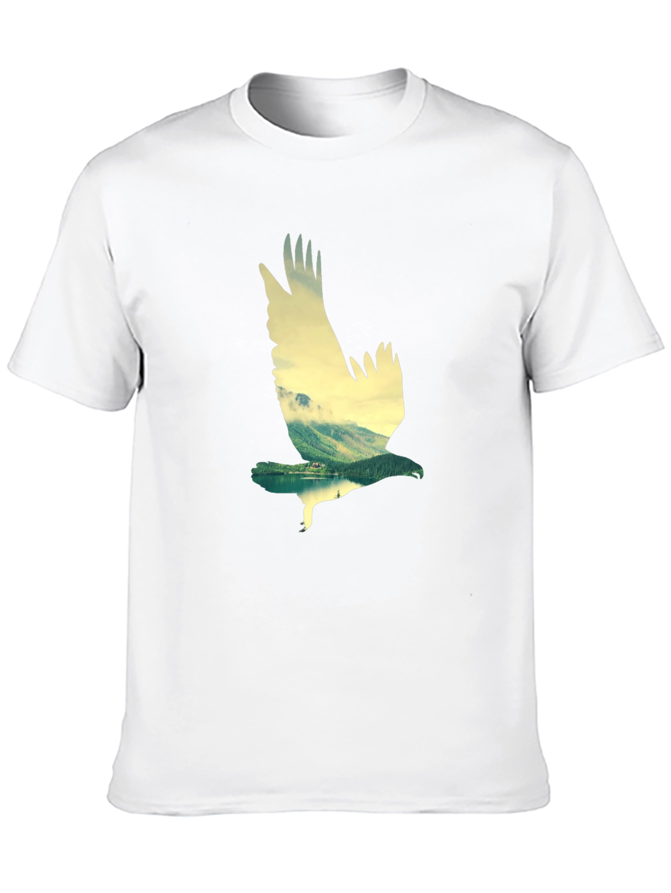 Eagle Mountain Black Graphic Tee