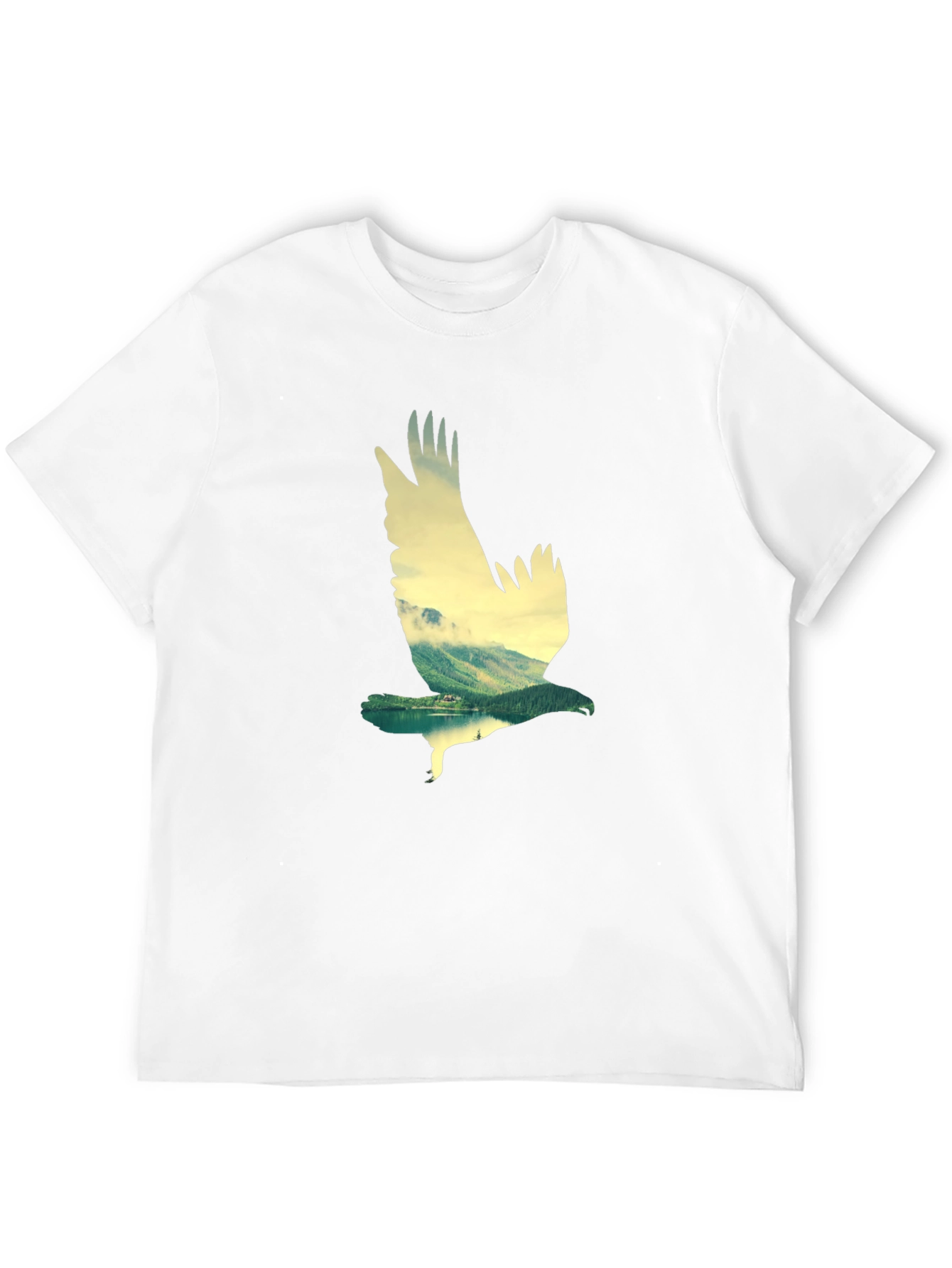 Eagle Mountain Black Graphic Tee