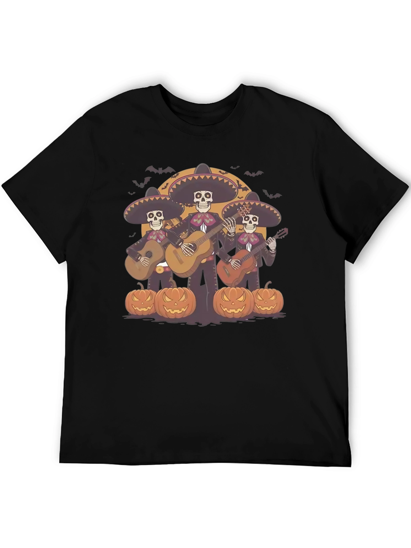 Day of the Dead Mariachi Band Halloween T-Shirt