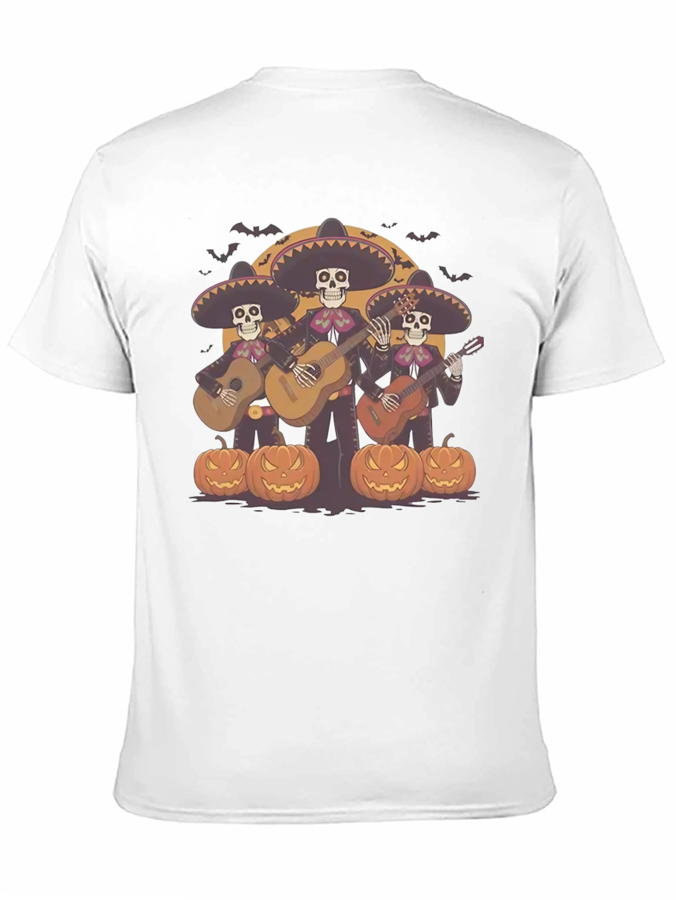 Day of the Dead Mariachi Band Halloween T-Shirt