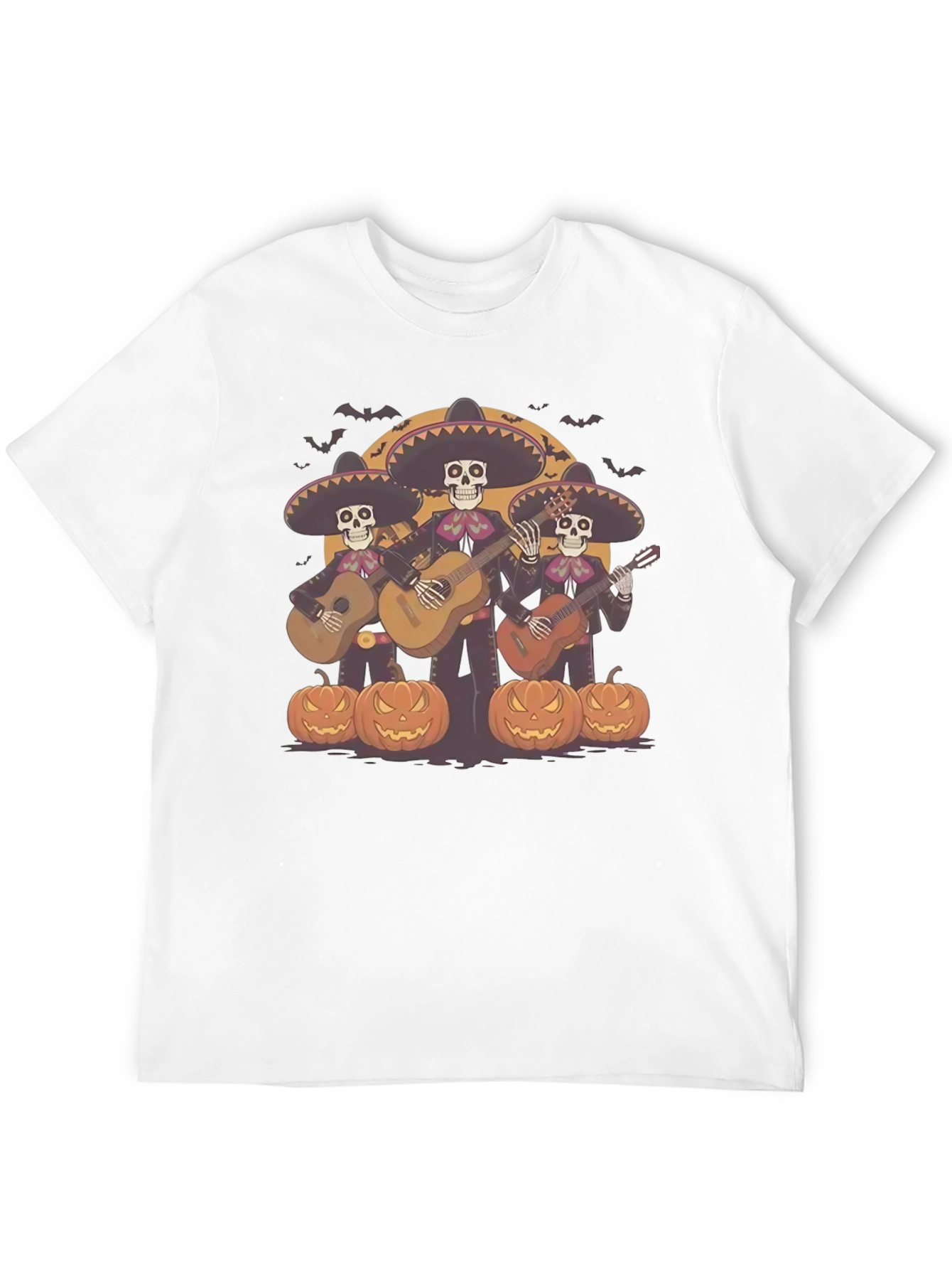 Day of the Dead Mariachi Band Halloween T-Shirt