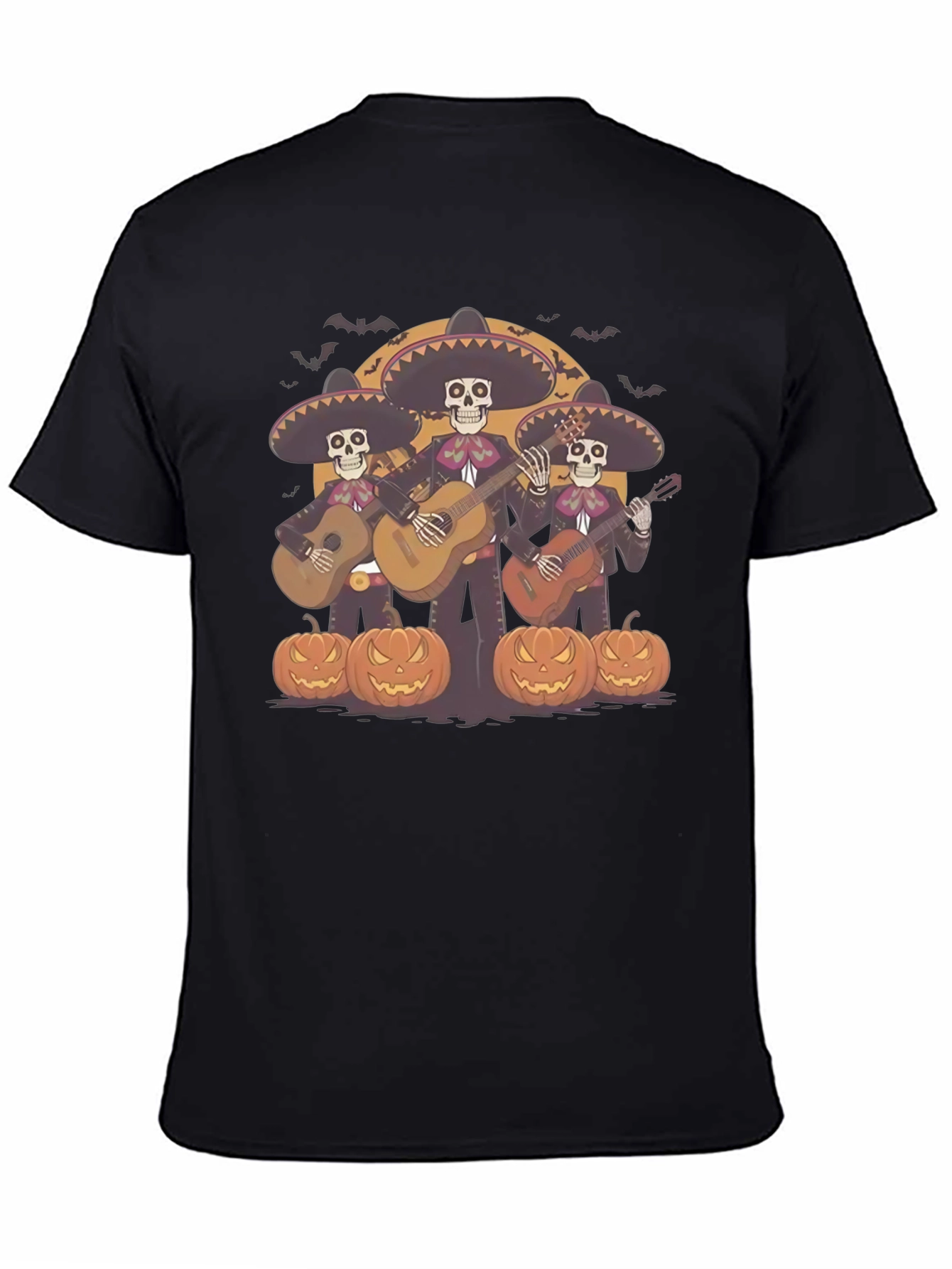 Day of the Dead Mariachi Band Halloween T-Shirt