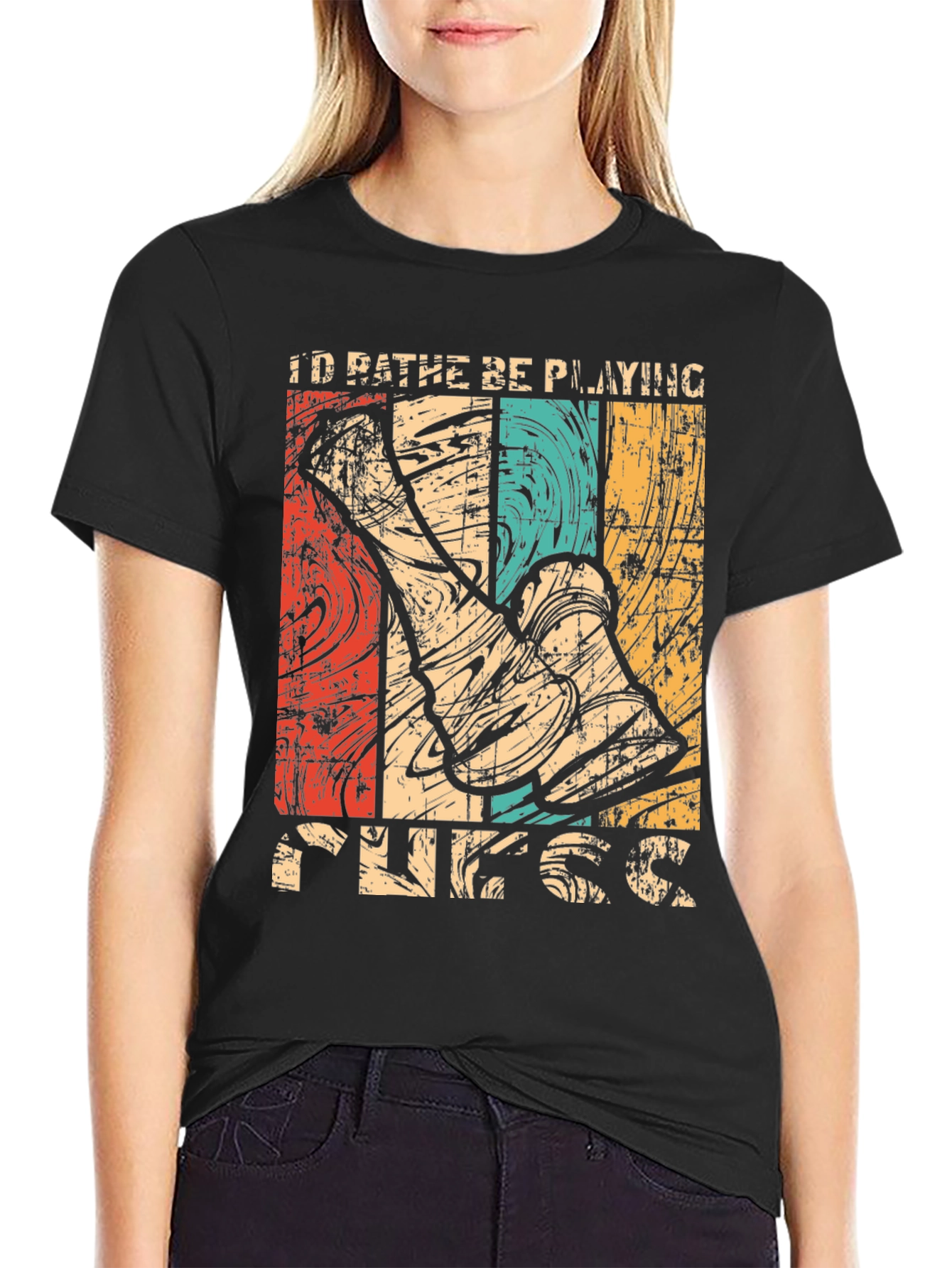Id Rather Be Playing Ukulele T-Shirt