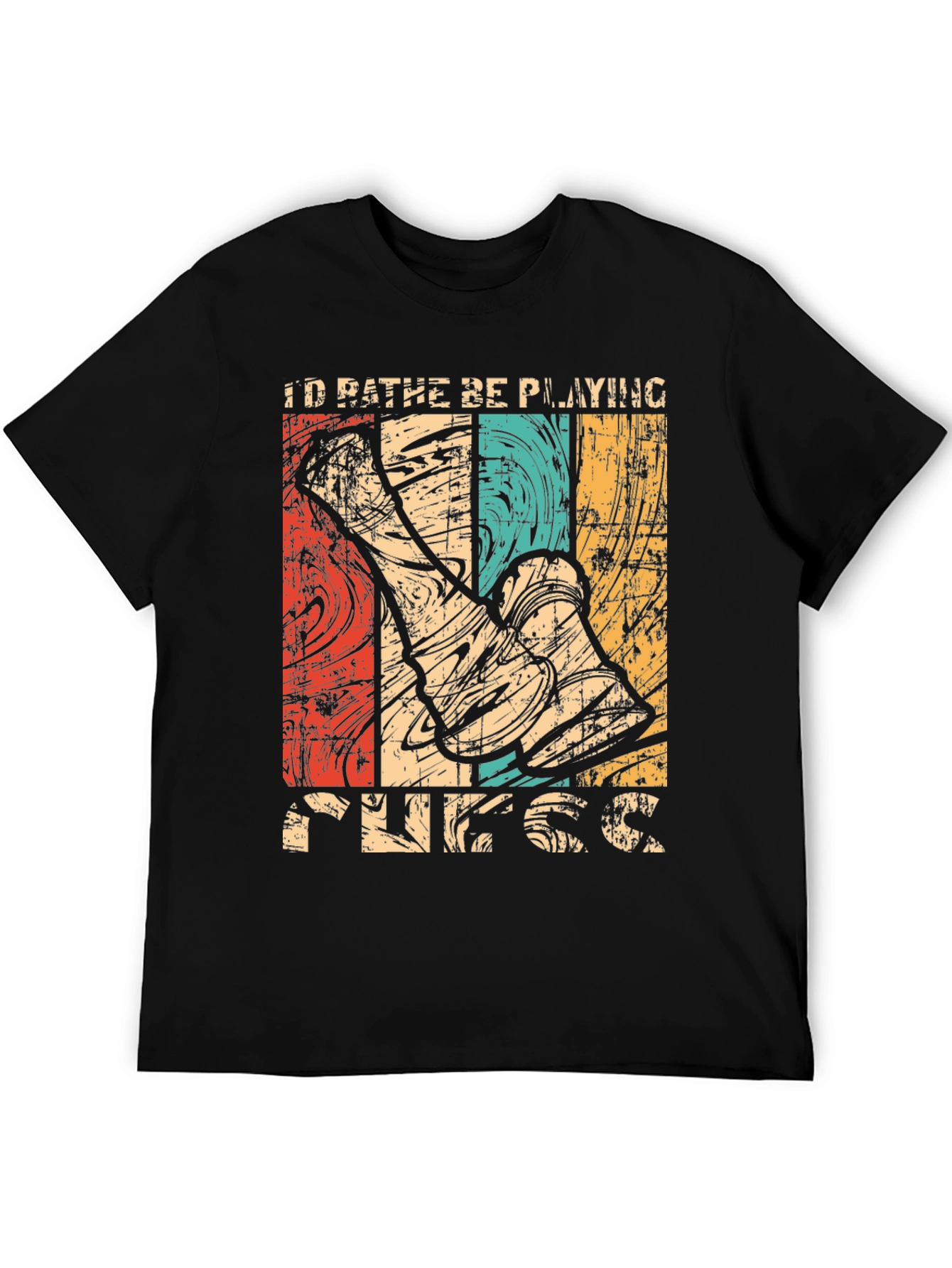 Id Rather Be Playing Ukulele T-Shirt