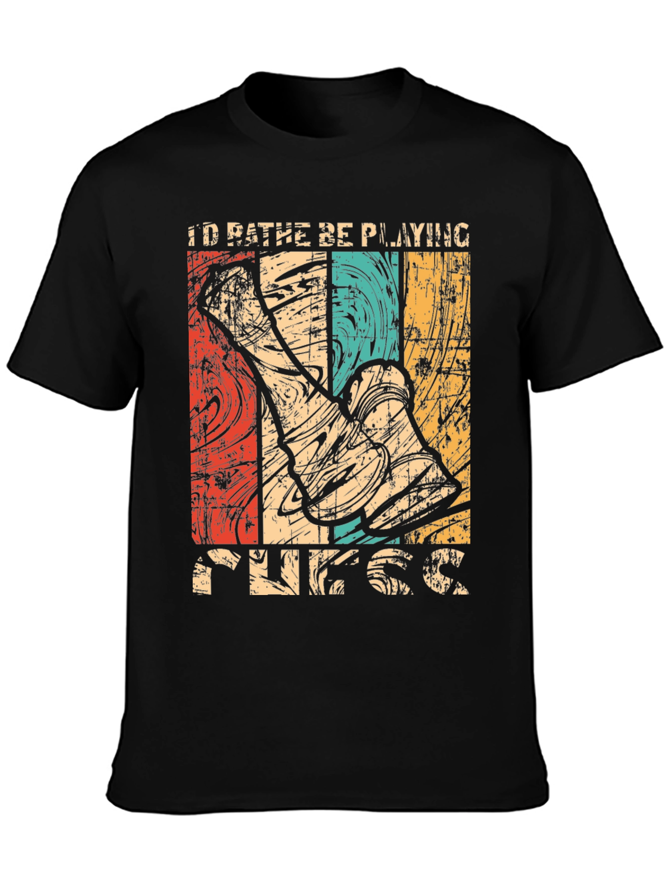 Id Rather Be Playing Ukulele T-Shirt