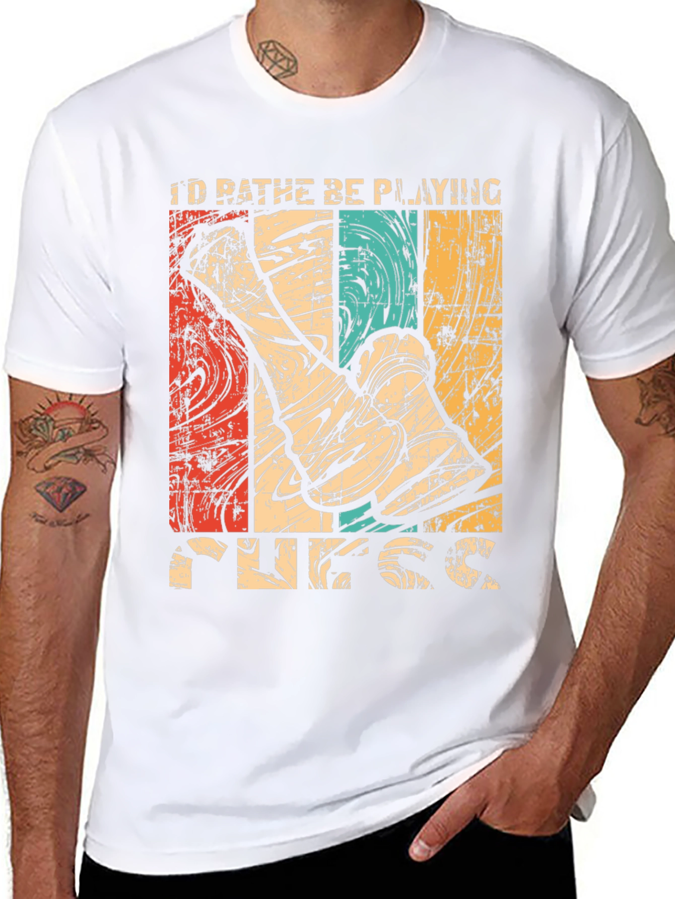 Id Rather Be Playing Ukulele T-Shirt