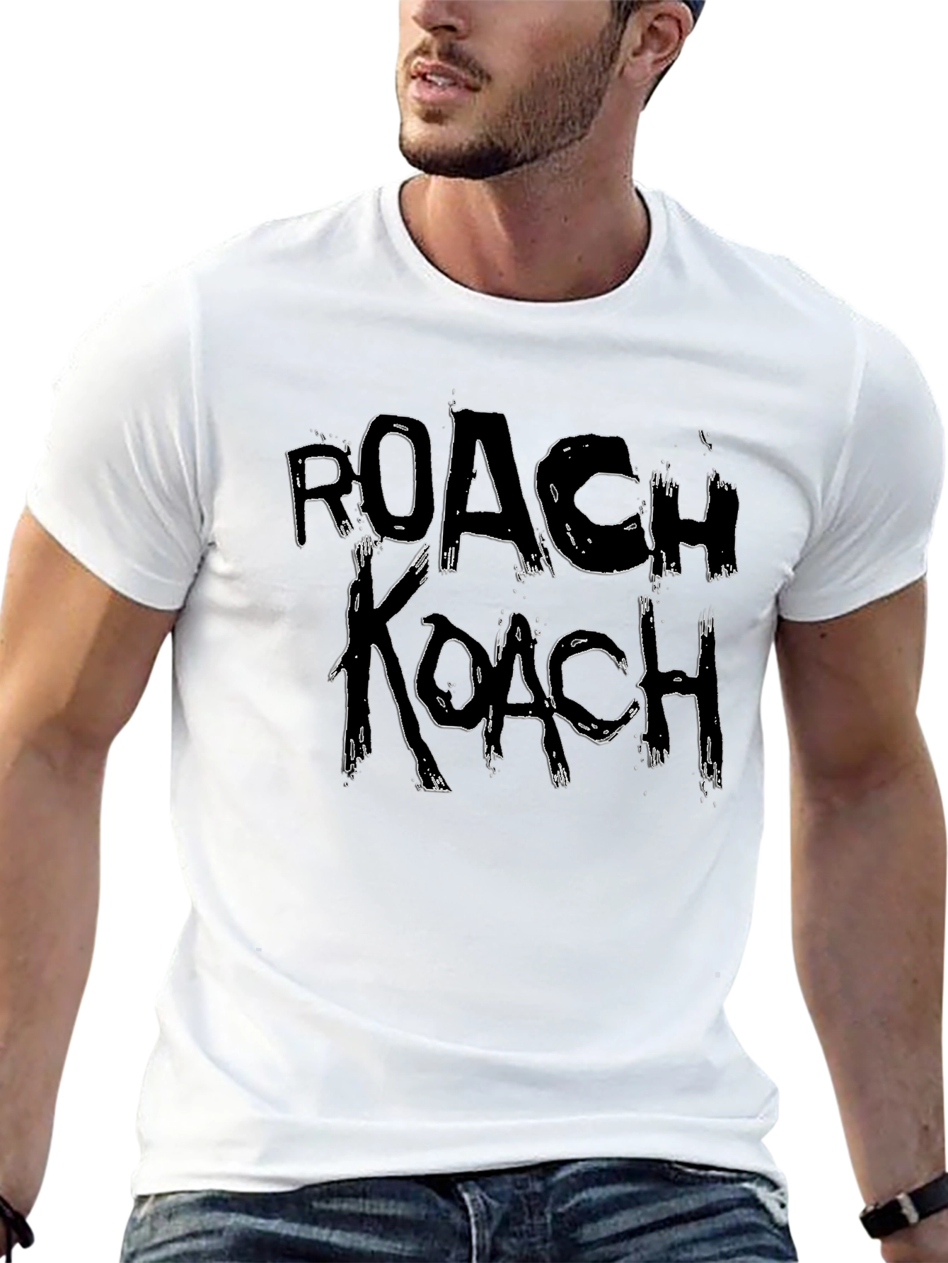 Roach Koach Graphic Tee - Edgy Band Style