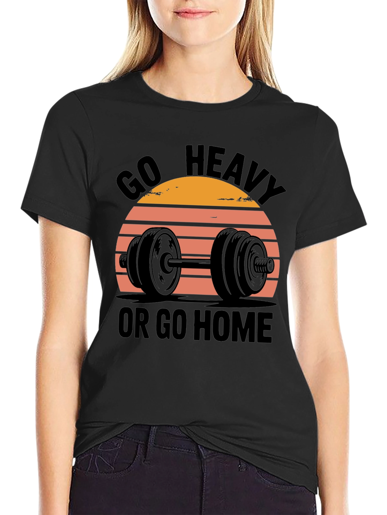 Go Heavy or Go Home Mens T-Shirt