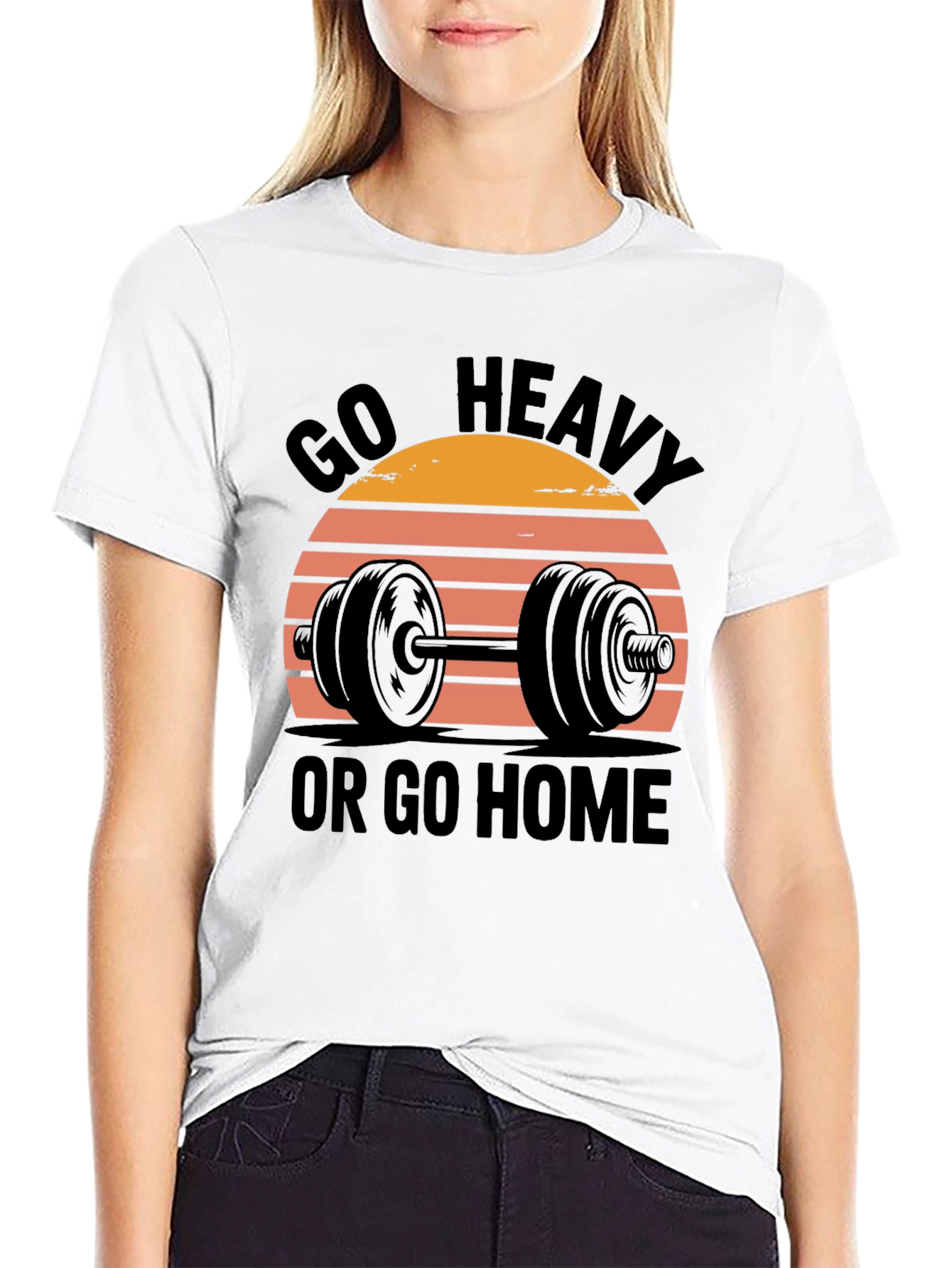 Go Heavy or Go Home Mens T-Shirt