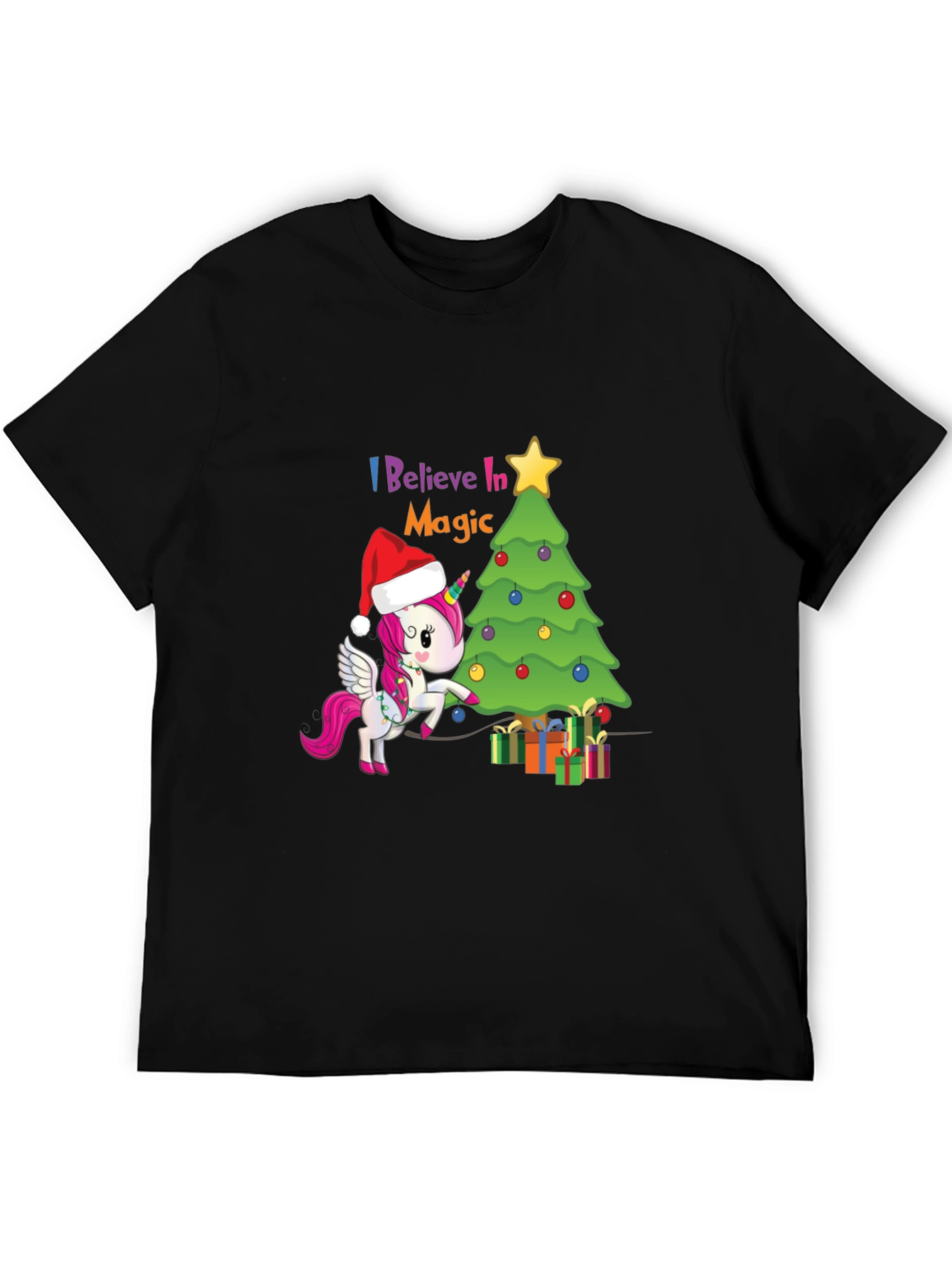 Christmas Unicorn Magic T-Shirt