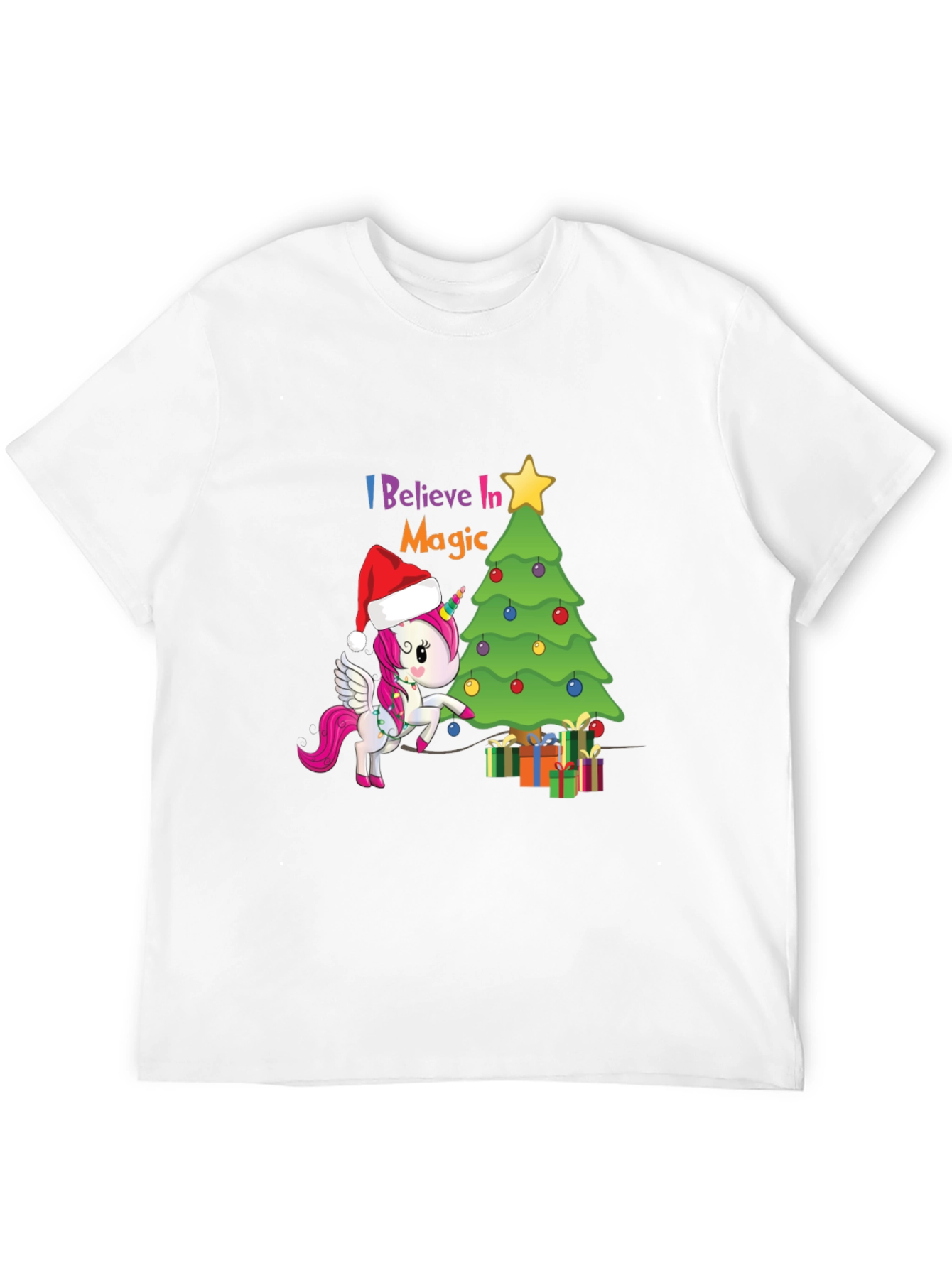 Christmas Unicorn Magic T-Shirt