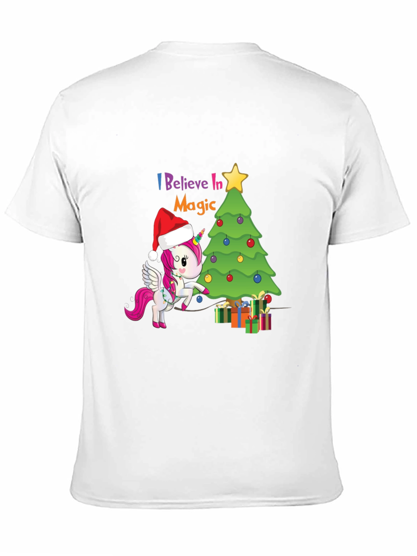 Christmas Unicorn Magic T-Shirt