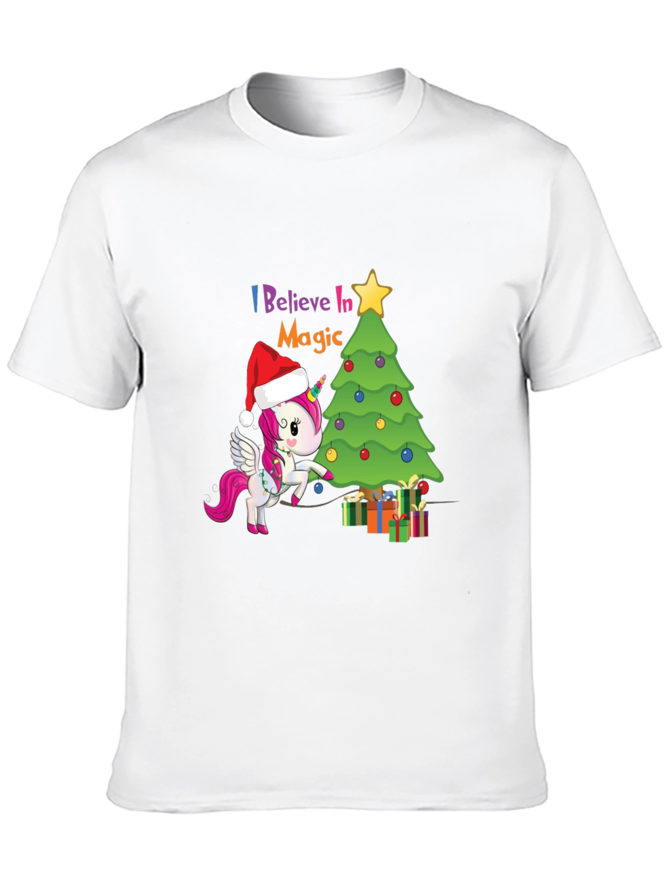 Christmas Unicorn Magic T-Shirt