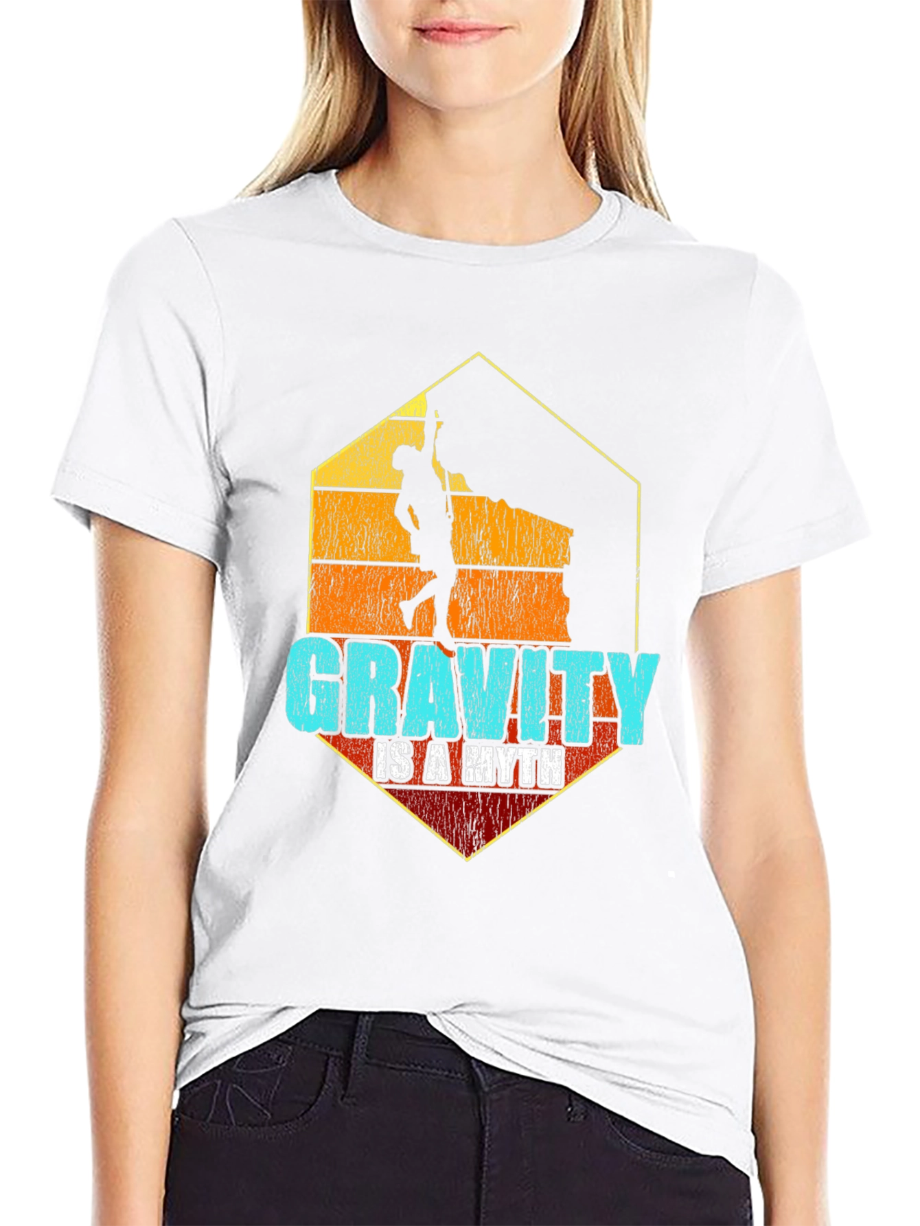 Gravity is a Myth Climbing T-Shirt