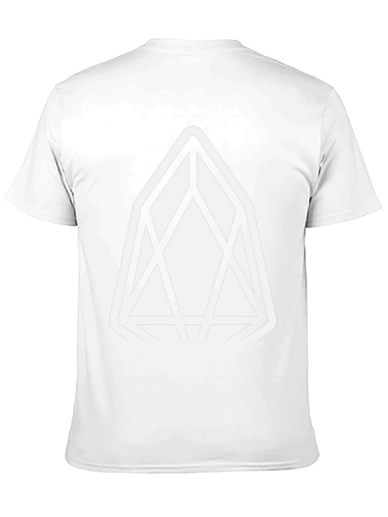 Geometric Graphic Tee - Modern Black T-Shirt