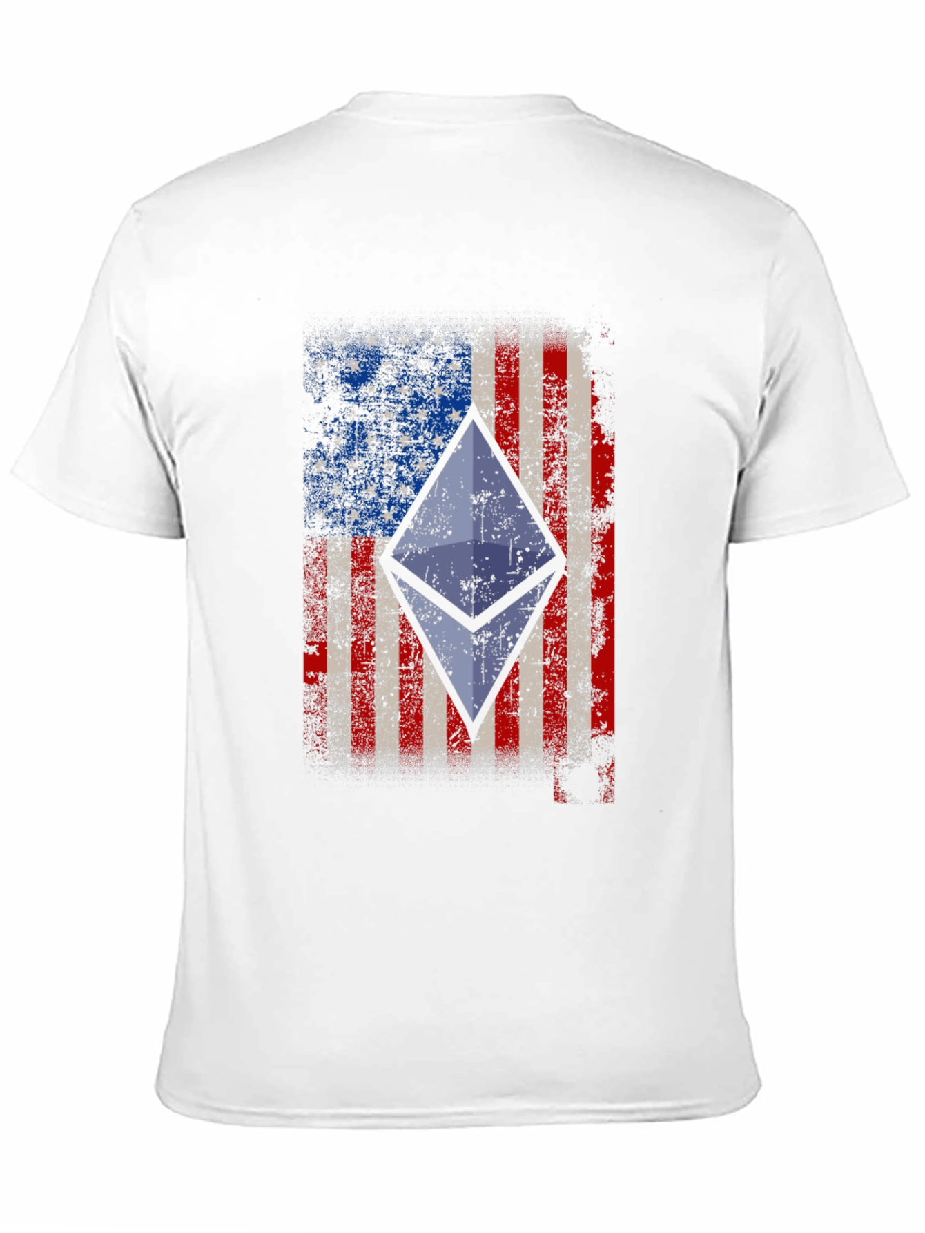 Ethereum American Flag Graphic Tee