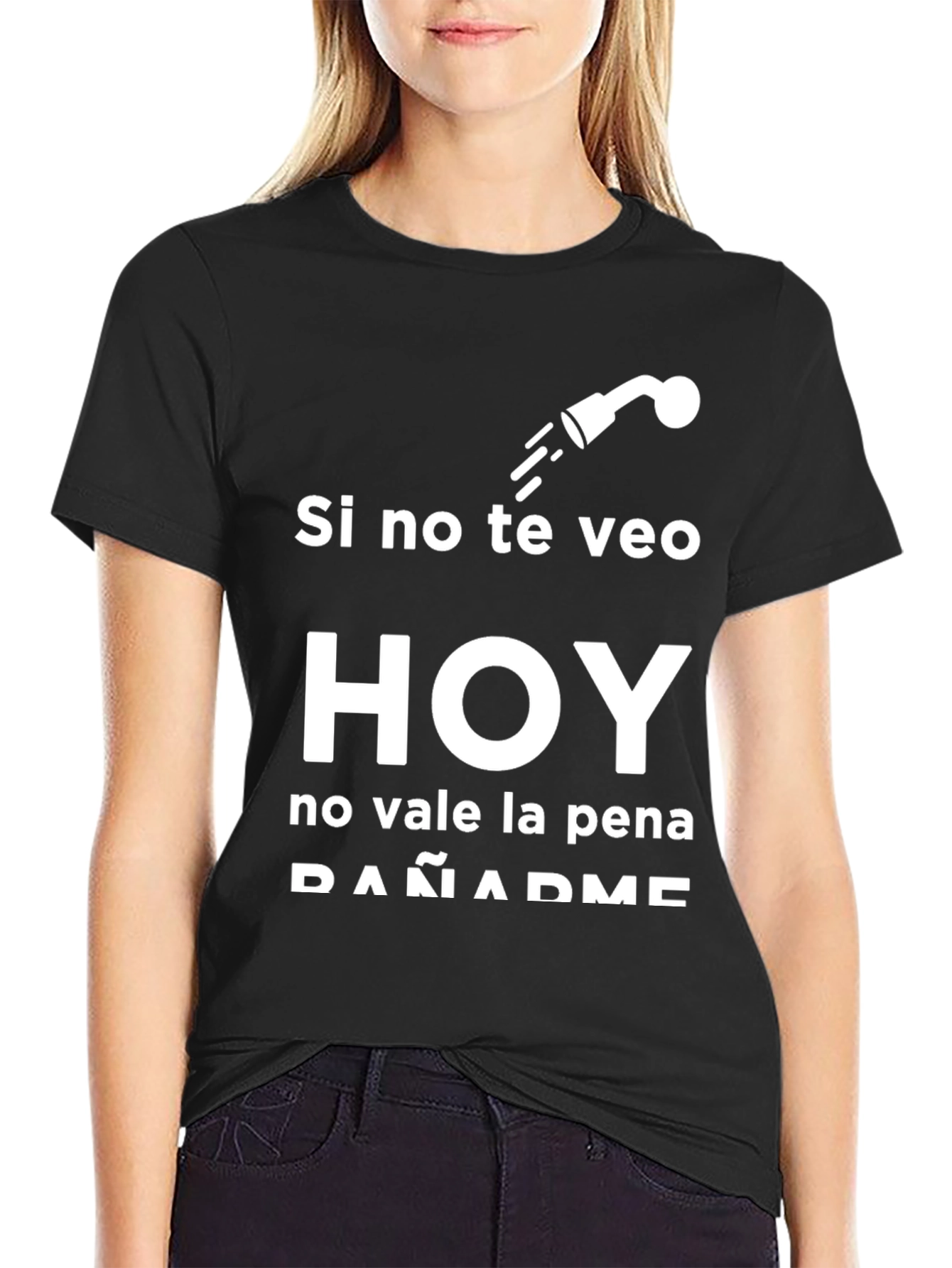Funny Spanish T-Shirt: Si no te veo HOY