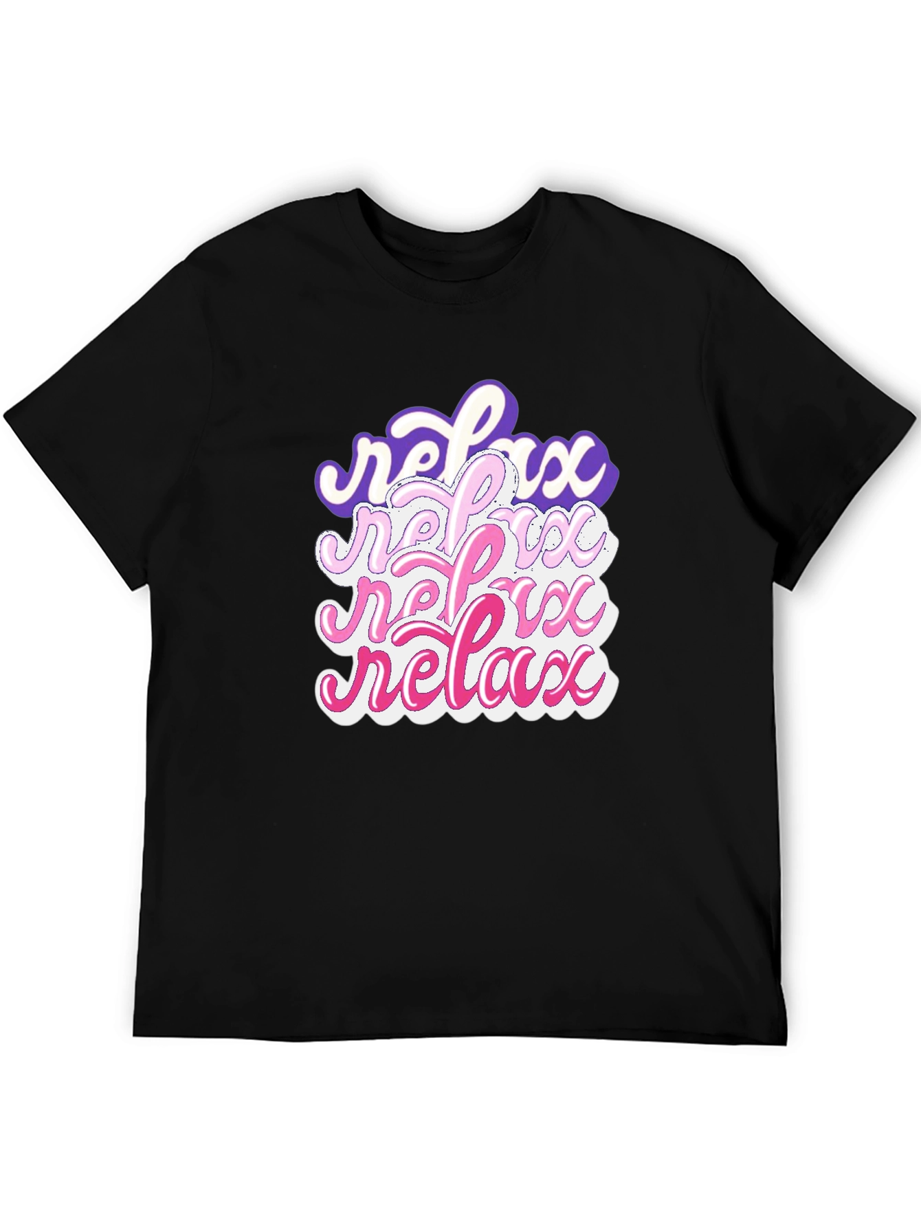 Relax Stacked Graphic T-Shirt