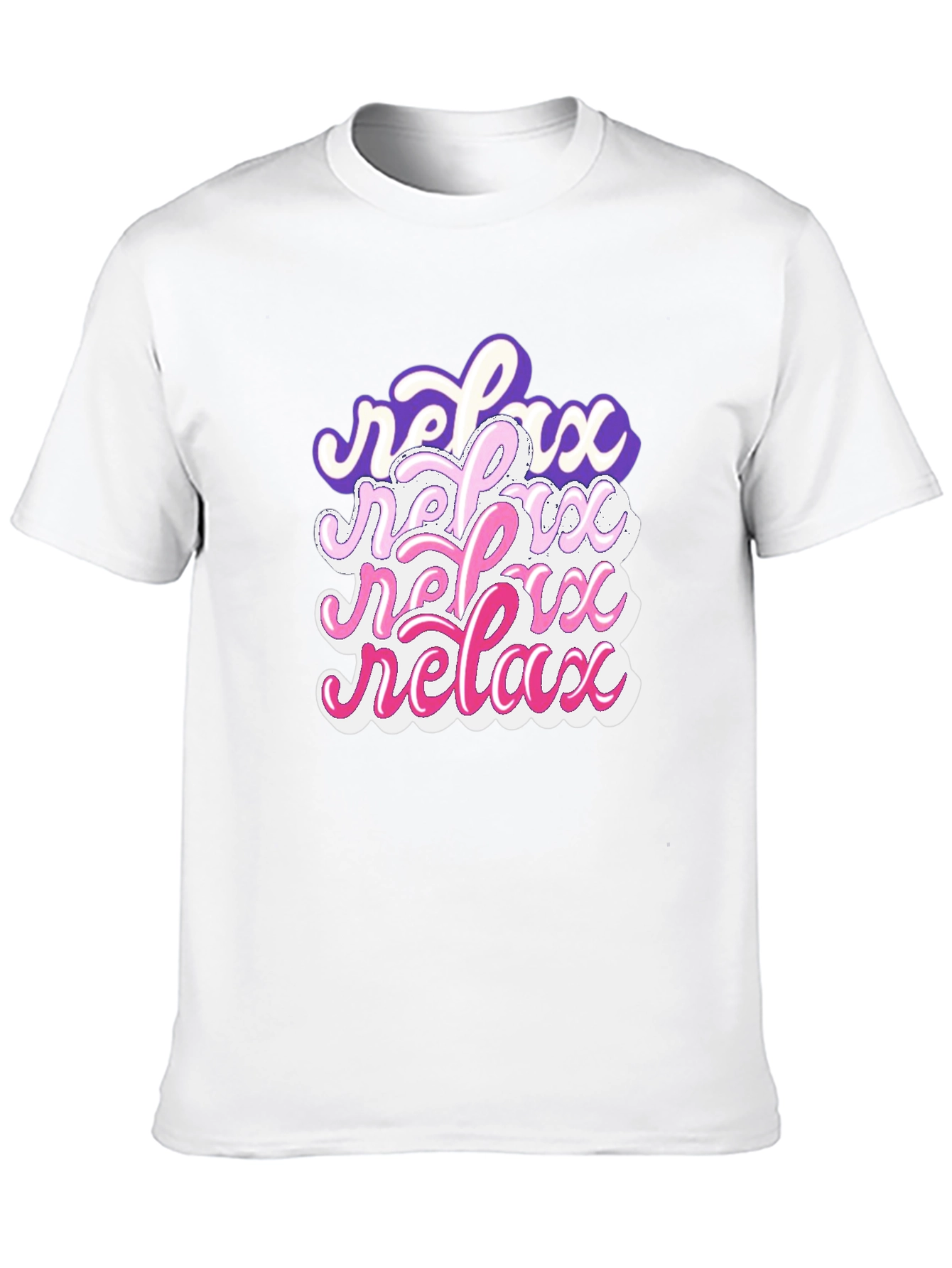 Relax Stacked Graphic T-Shirt