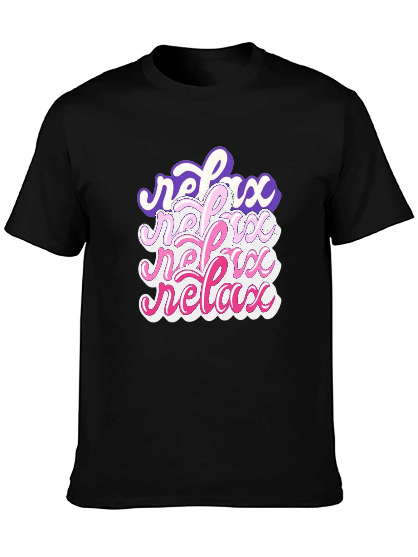 Relax Stacked Graphic T-Shirt