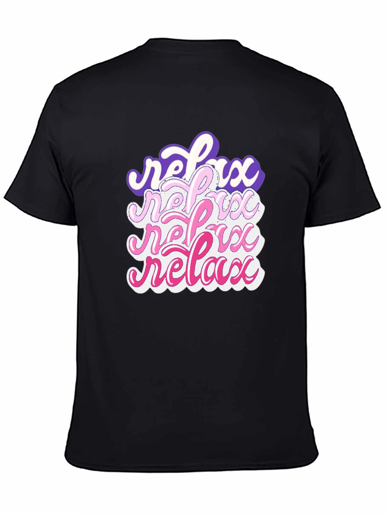 Relax Stacked Graphic T-Shirt
