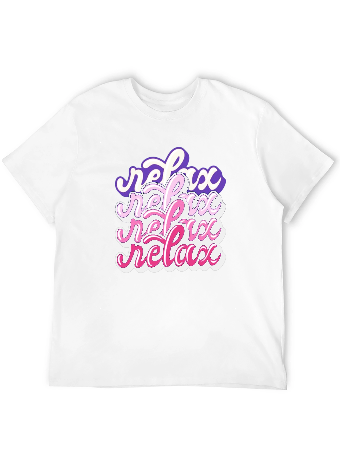 Relax Stacked Graphic T-Shirt
